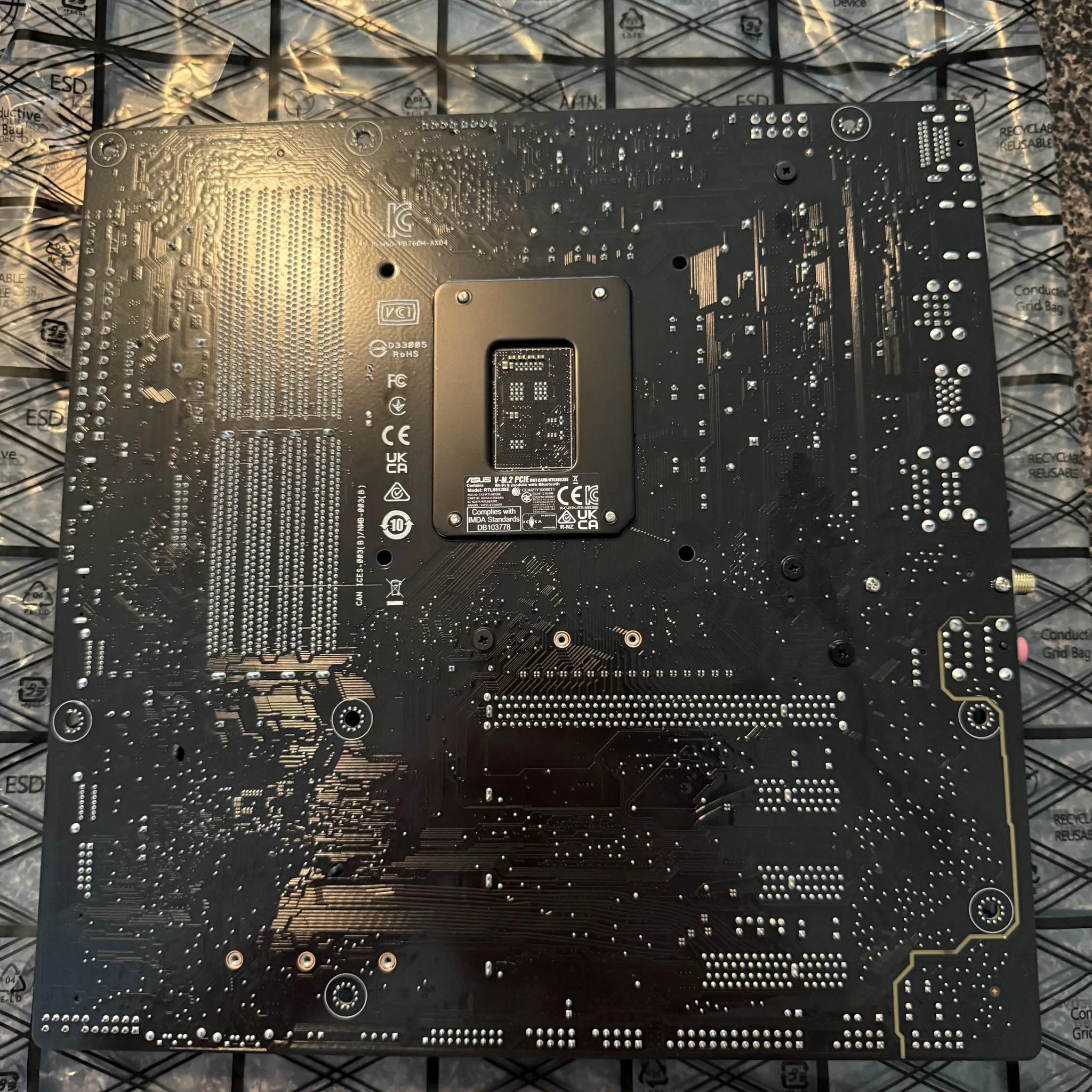 ASUS Prime B760M-A AX D4 LGA1700 Socket Micro ATX Motherboard (NO BOX)