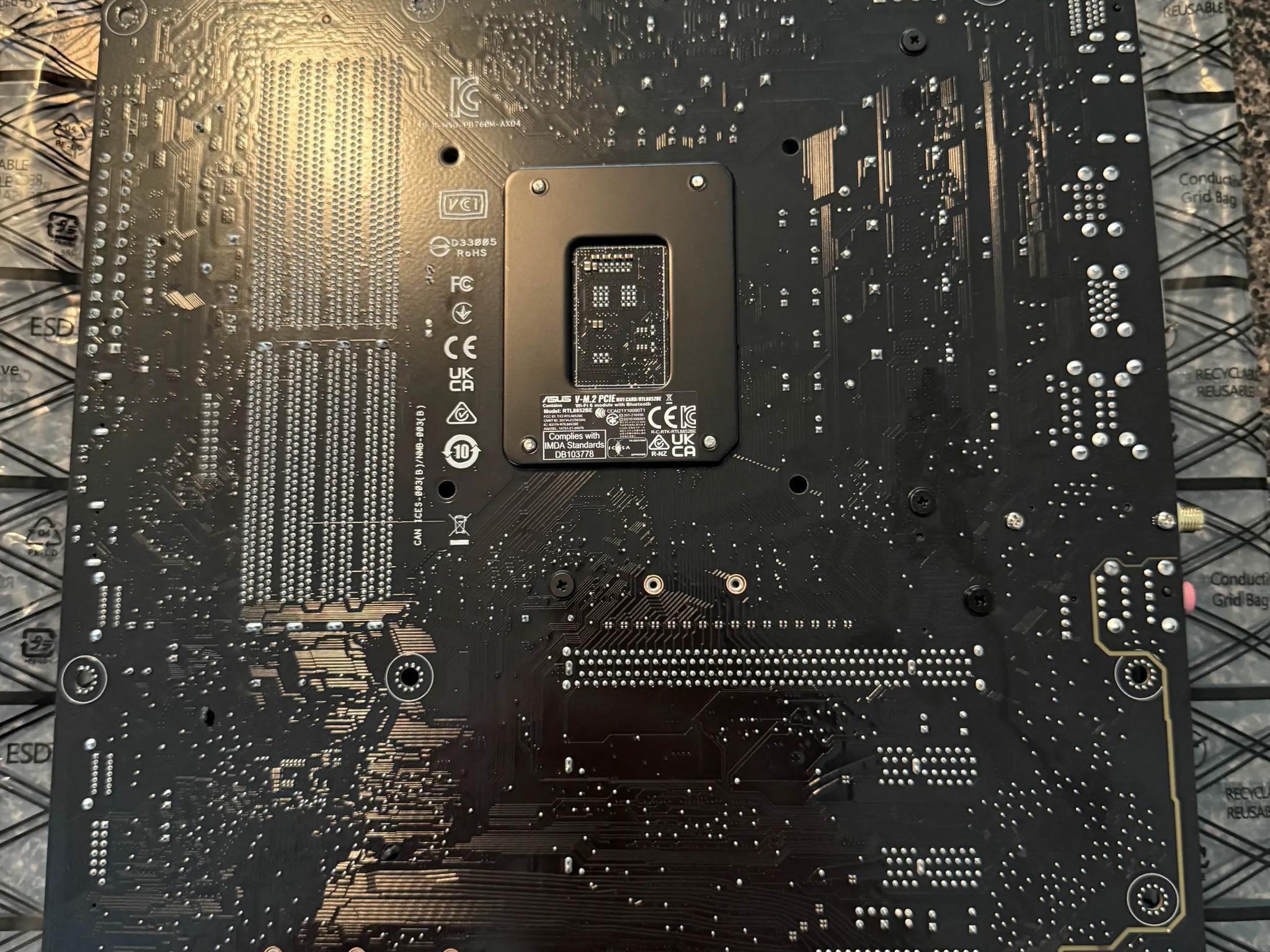 ASUS Prime B760M-A AX D4 LGA1700 Socket Micro ATX Motherboard (NO BOX)