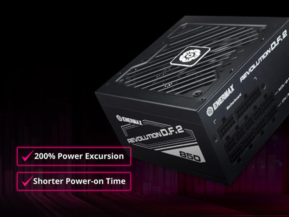 Enermax Revolution D.F. 2 80+ Gold 850W Full Modular Power Supply