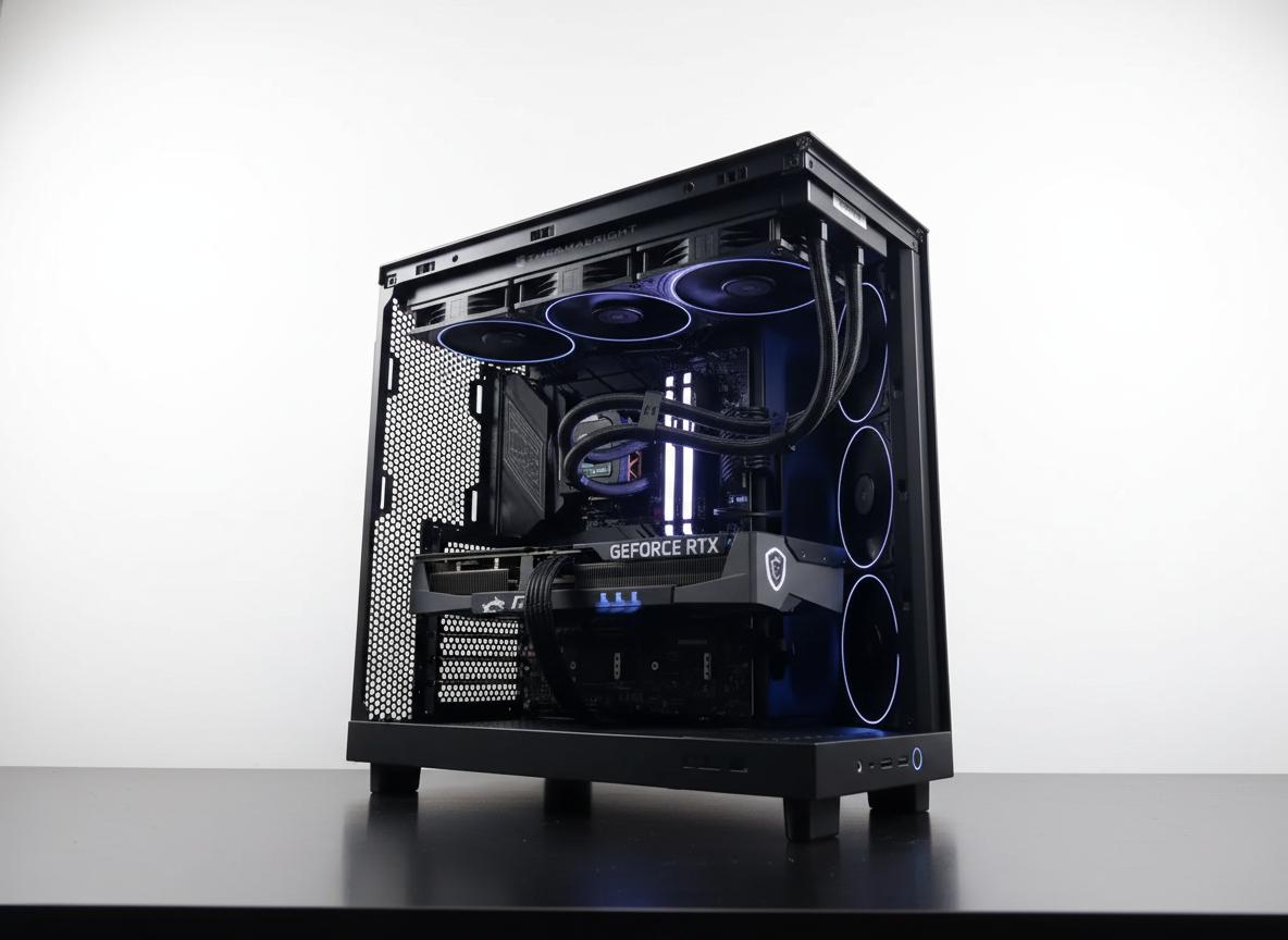 NEXUS PRIME | RTX 5080 16GB | Ryzen 7 9800X3D | 32GB DDR5 6000 CL32 | 2TB NVMe + 3TB HDD | 1000W