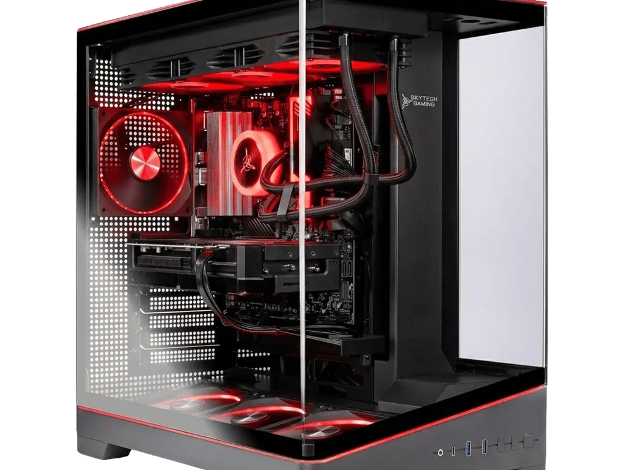 NEW & MUST GO SKYTECH HARPY Gaming PC | RX 9070XT | 32GB RGB RAM | 1TB SSD | AMD 9800X3D | Win 11