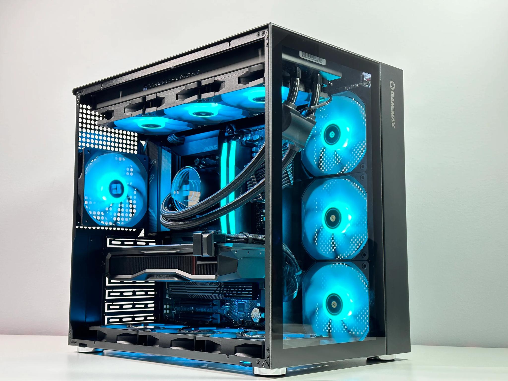 ⚫🤖⚔️ Darth Vader🌌AMD RX 7900 XT 20GB🌌Ryzen 7 7700X🌌32GB DDR5 🌌2TB NVME SSD