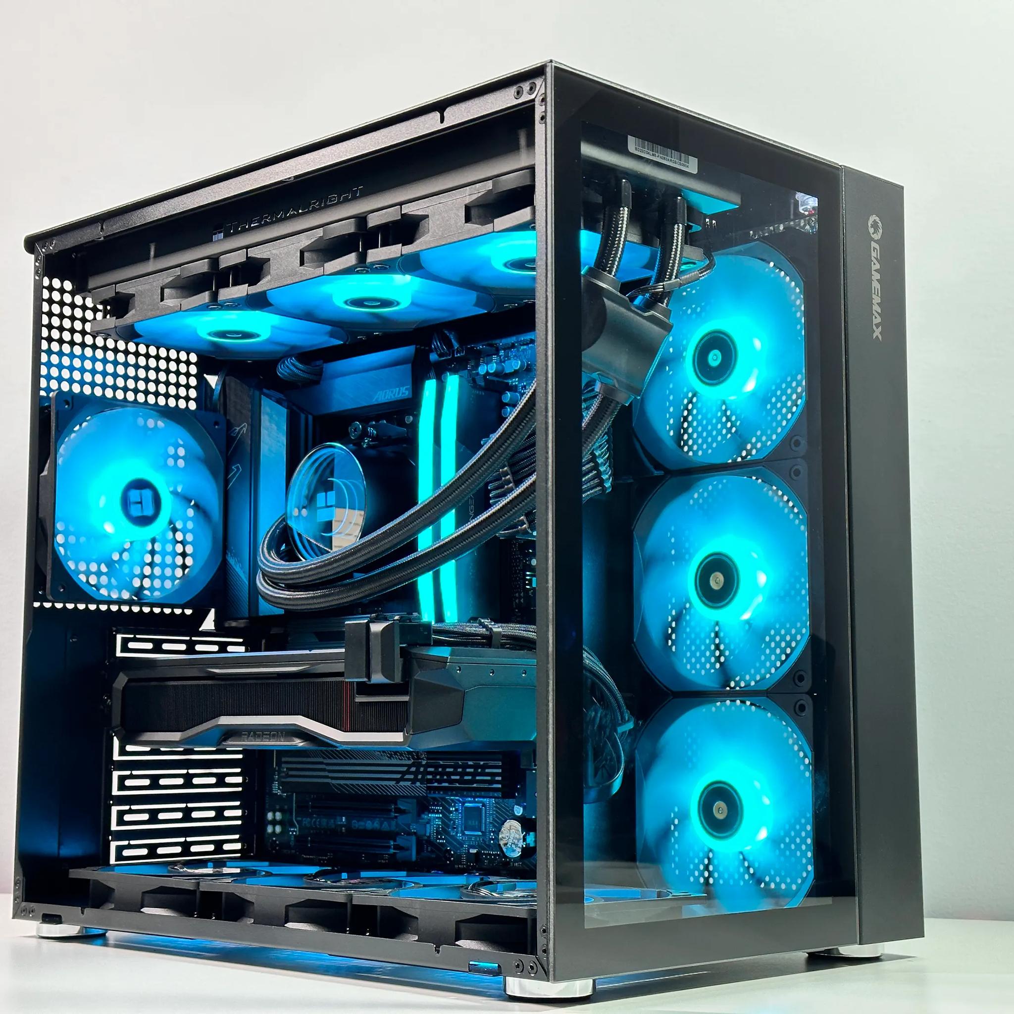 ⚫🤖⚔️ Darth Vader🌌AMD RX 7900 XT 20GB🌌Ryzen 7 7700X🌌32GB DDR5 🌌2TB NVME SSD