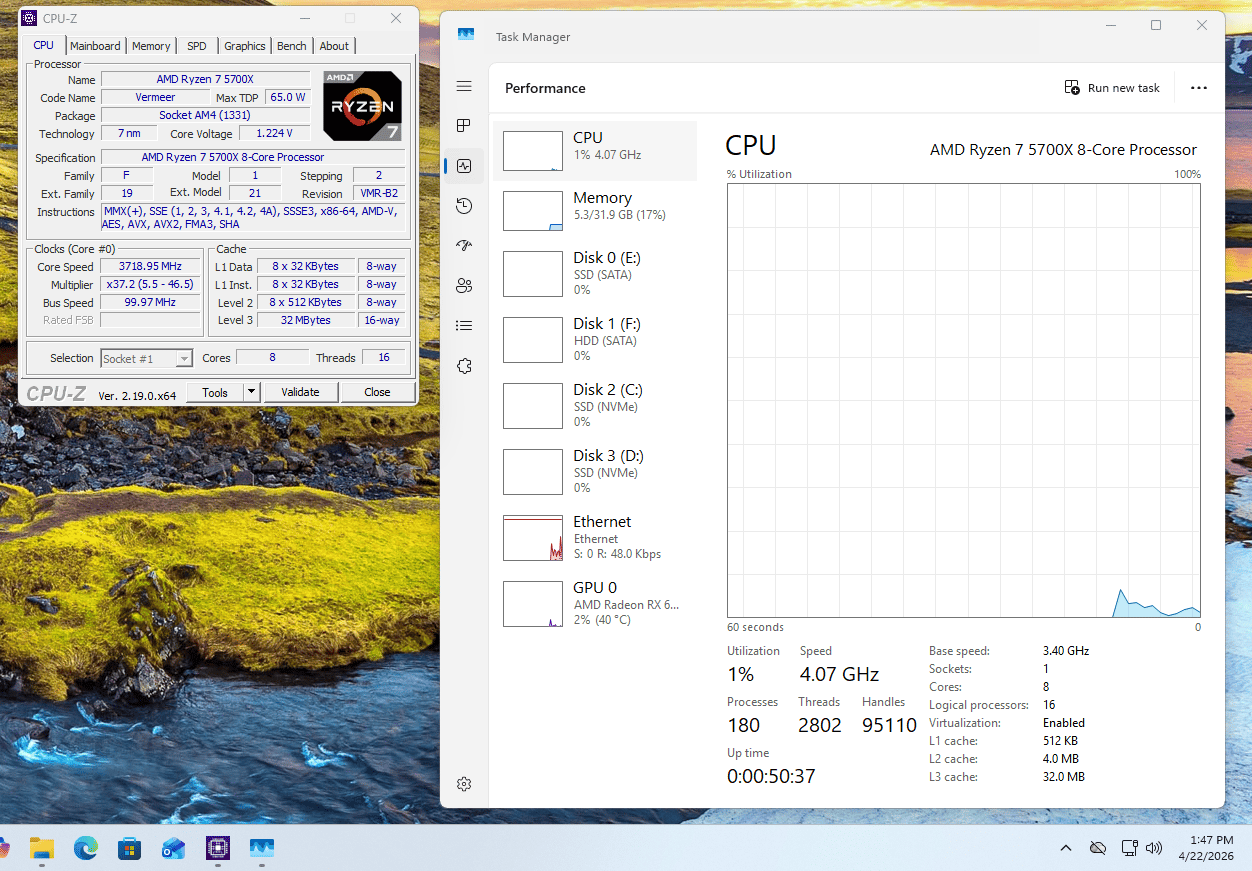 AMD Ryzen 7 5700X