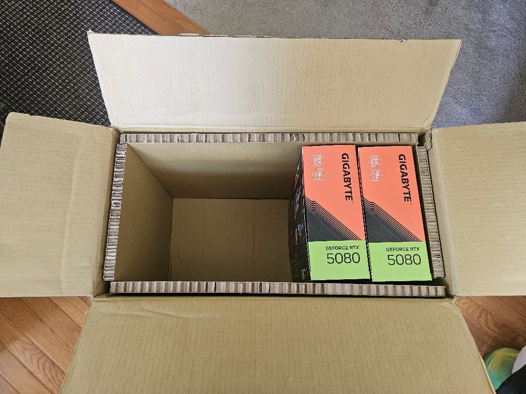 Brand New in Box - Gigabyte NVIDIA GEFORCE RTX 5080