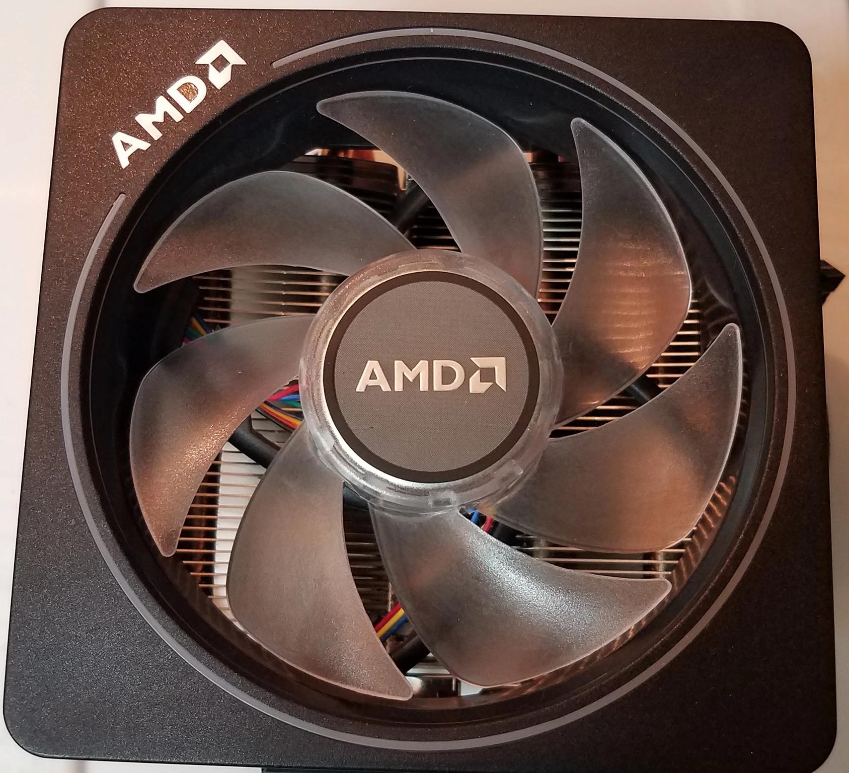 AMD Ryzen 5 3600 + Wraith Prism cooler