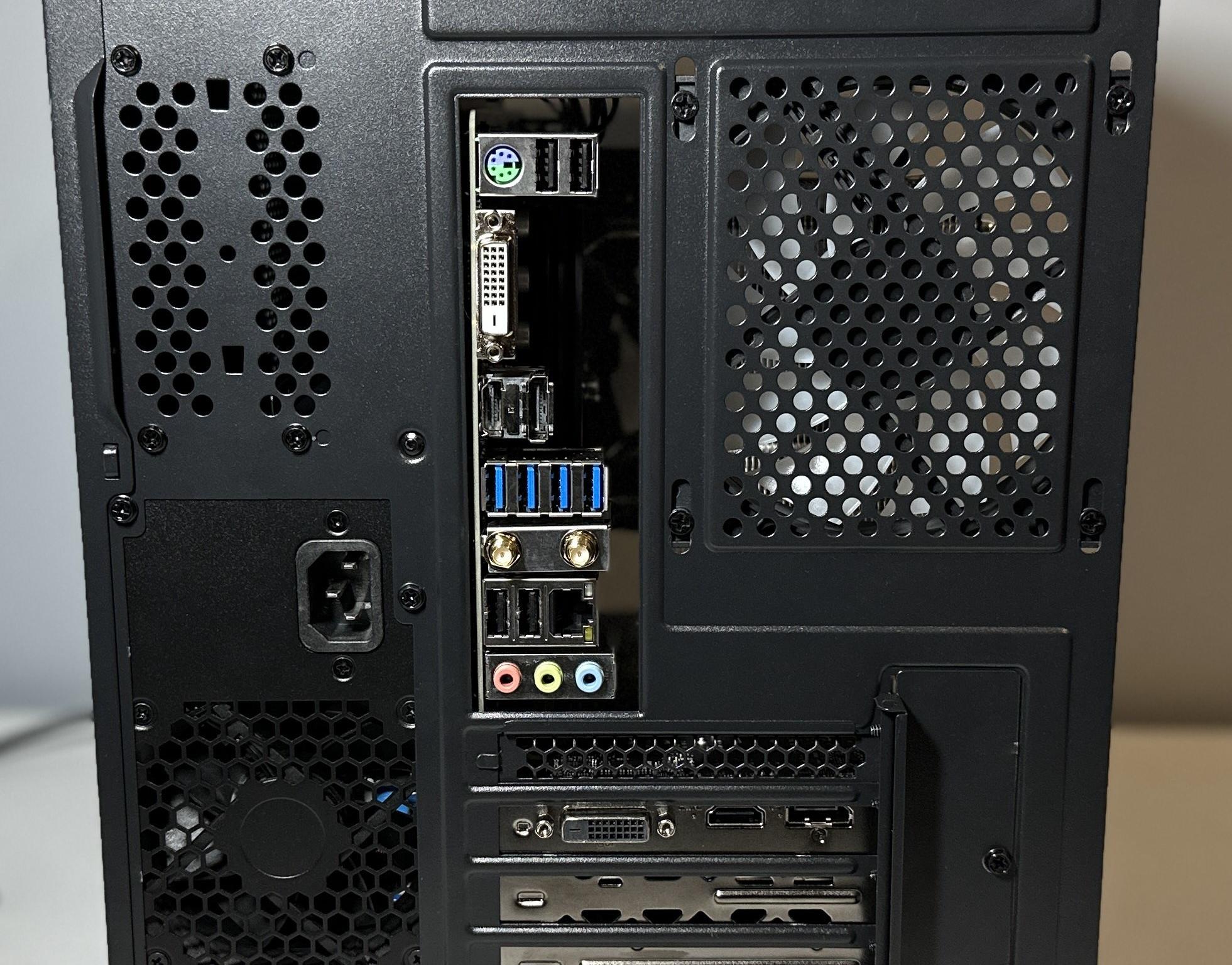 Ryzen 5 4500/Nvidia RTX 2060 6GB Custom RGB Gaming PC WIFI Win10