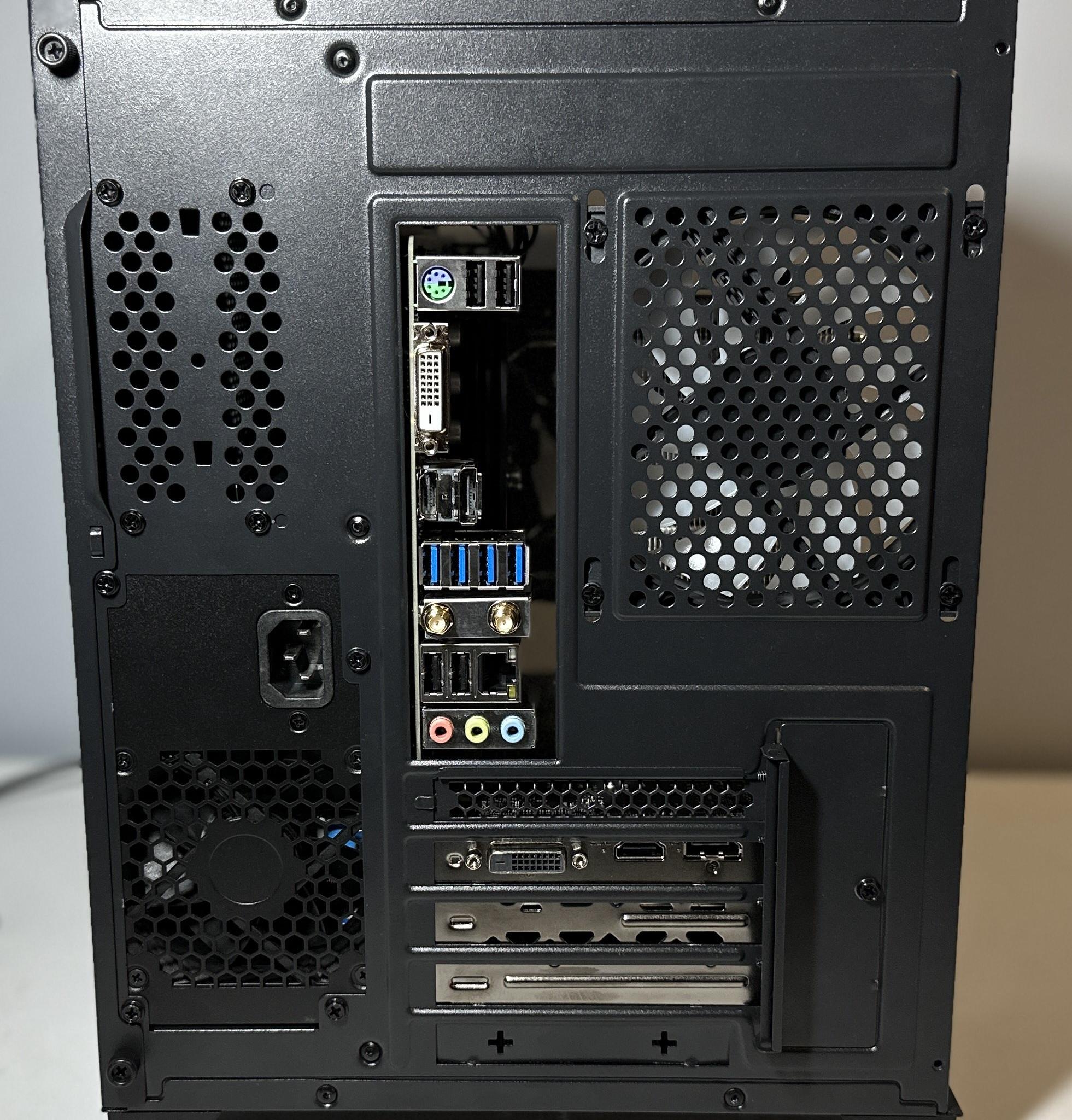 Ryzen 5 4500/Nvidia RTX 2060 6GB Custom RGB Gaming PC WIFI Win10