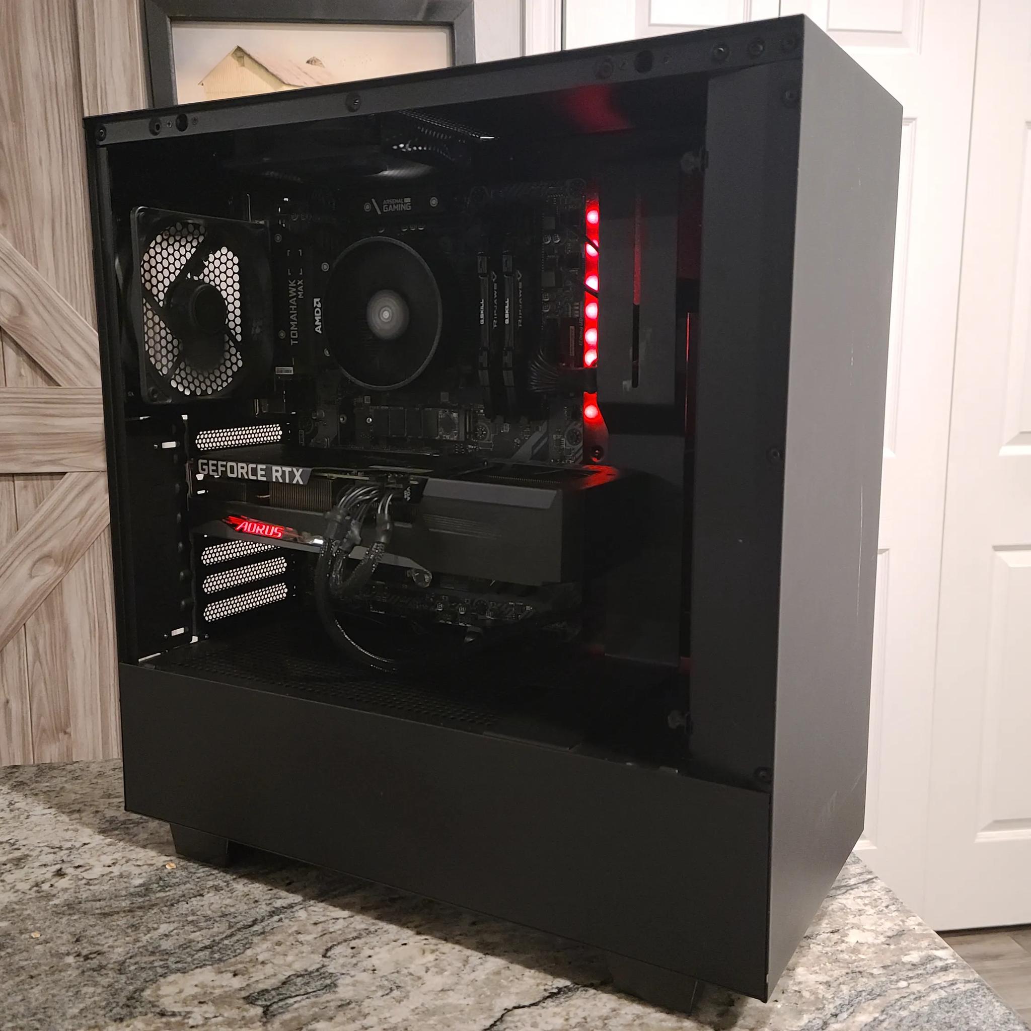 Gaming and Content Creation PC: RTX 3060 Ti and Ryzen 5 3600