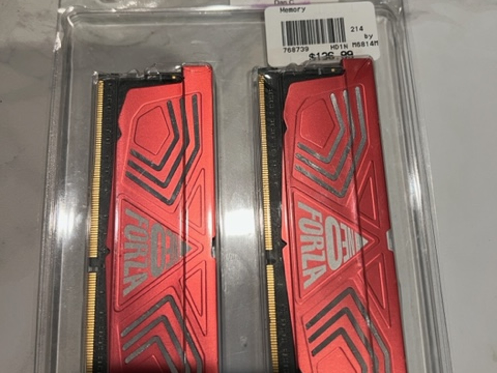NEO FORZA DDR4 3200 Mhz U DIMM 16GB (8GB X2) CL16 1.35