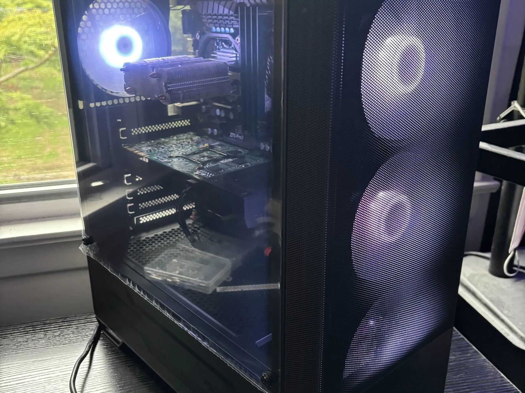 GAMING PC i5 16GB NVIDIA GTX 760 RGB Lighting RGB Fans Computer
