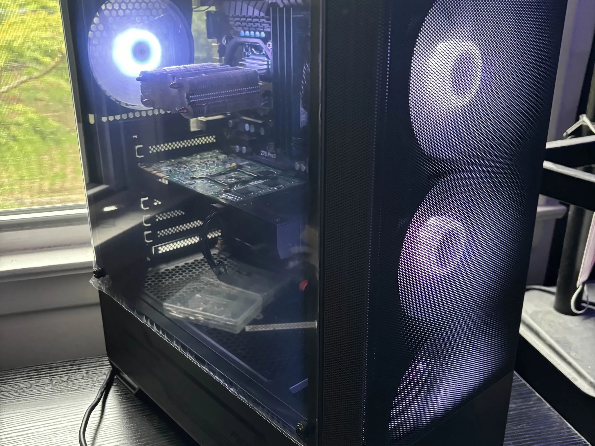 GAMING PC i5 16GB NVIDIA GTX 760 RGB Lighting RGB Fans Computer