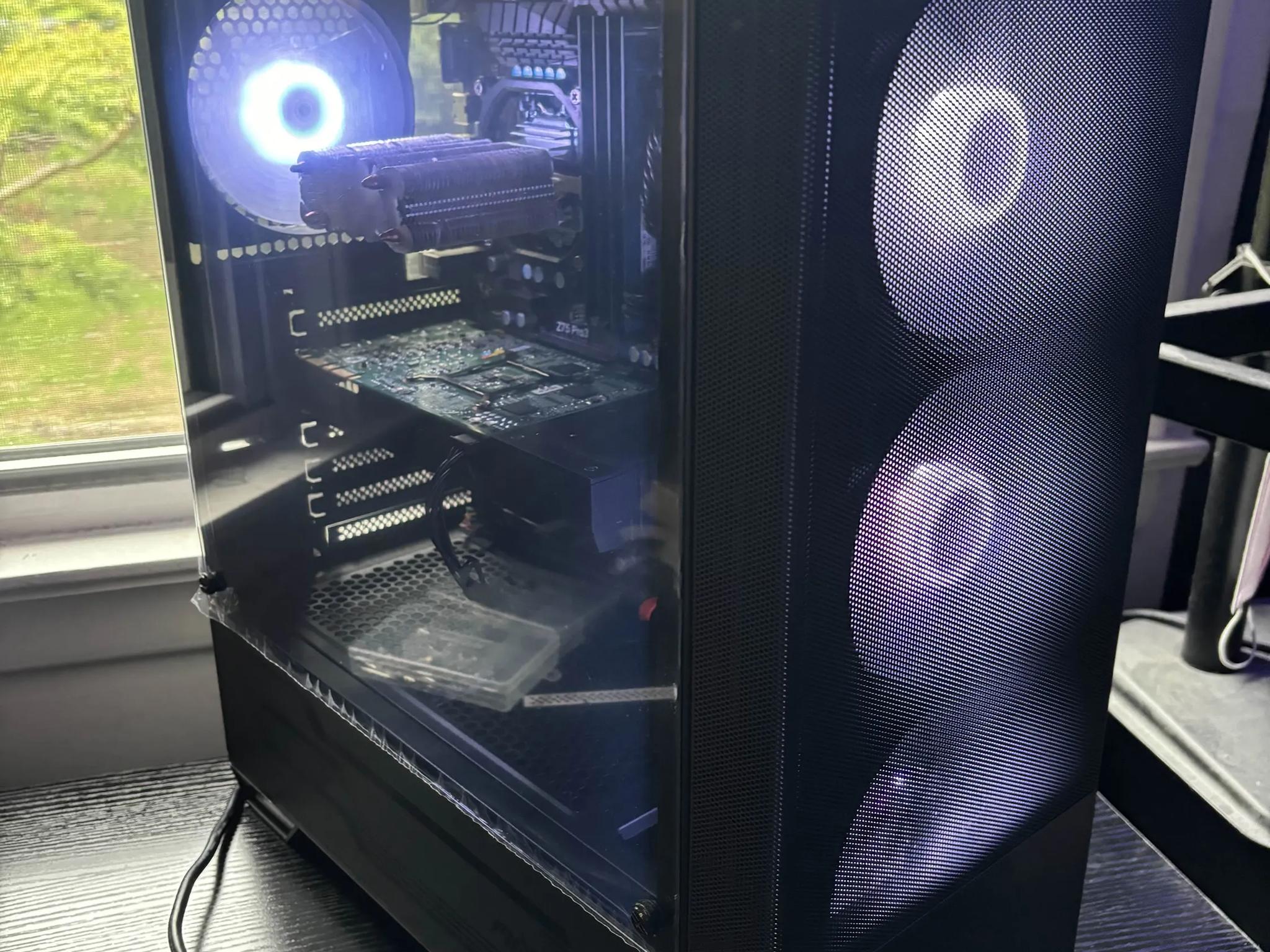 GAMING PC i5 16GB NVIDIA GTX 760 RGB Lighting RGB Fans Computer