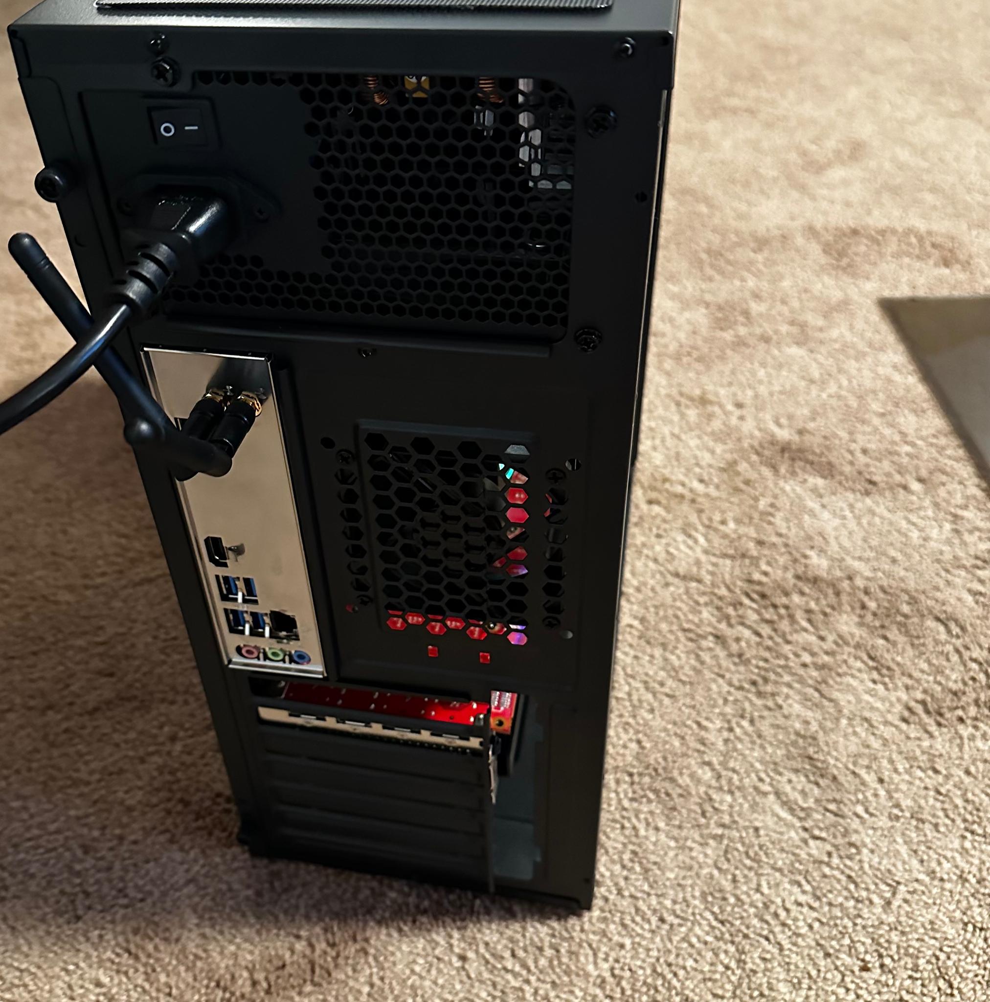 GAMING PC RX 5700XT 8gb (BETTER THAN 3060) 7 3700x CPU 16gb ram 1tb NVME m.2 SSD