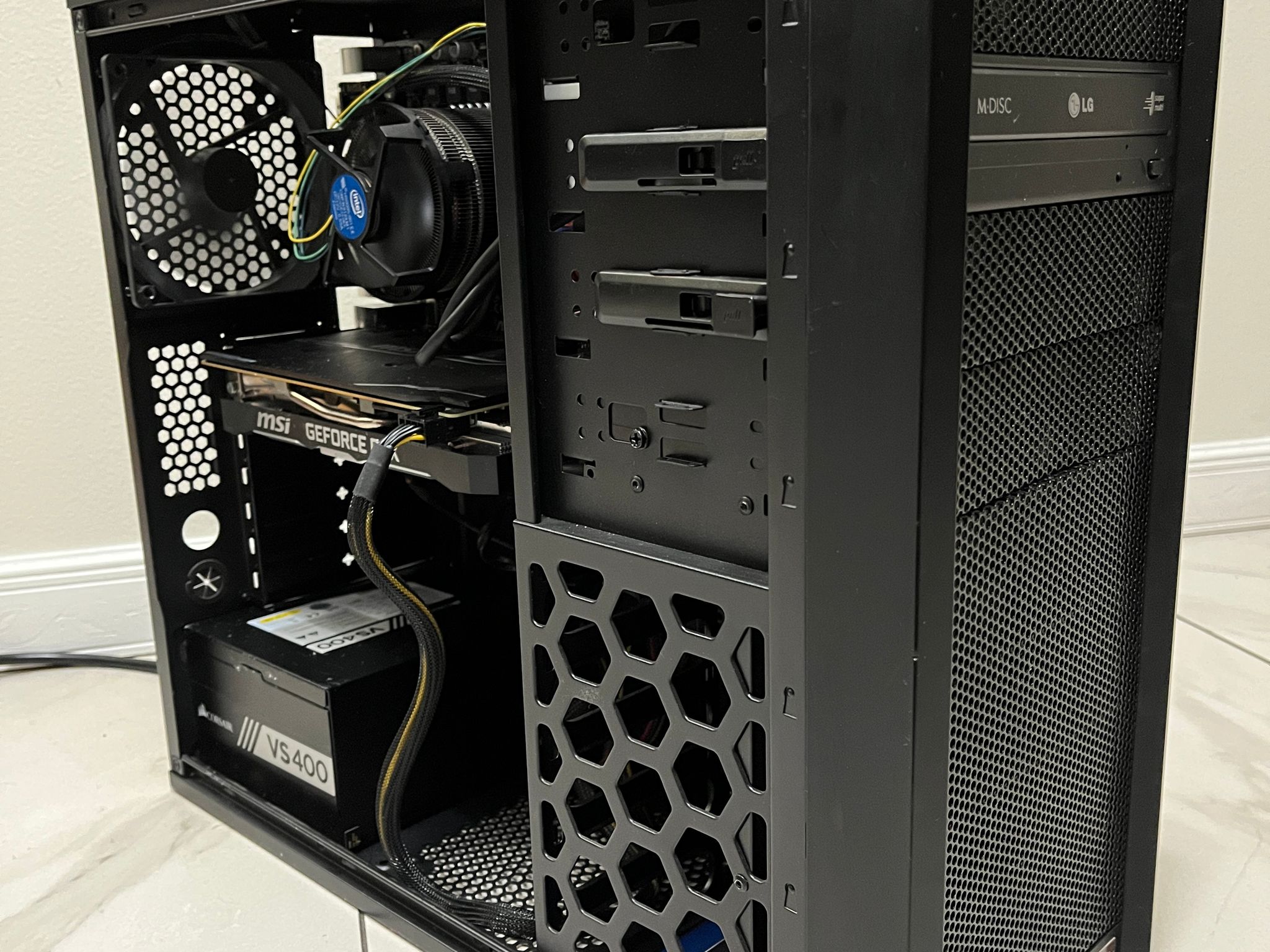 NVIDIA RTX 2070, Intel i7-6700k, 16GB RAM, 1.2TB Storage - Gaming PC w/Wi-Fi, BT