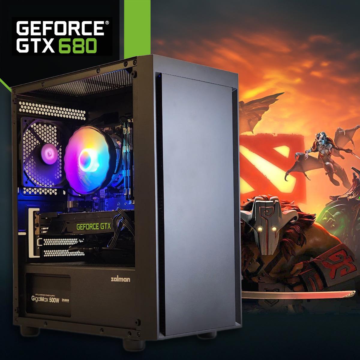 💰 Great Starter Gaming PC | GEFORCE GTX 680, INTEL 8-CORE, 16GB RAM, 256GB SSD, WIFI, WIN 10 PRO
