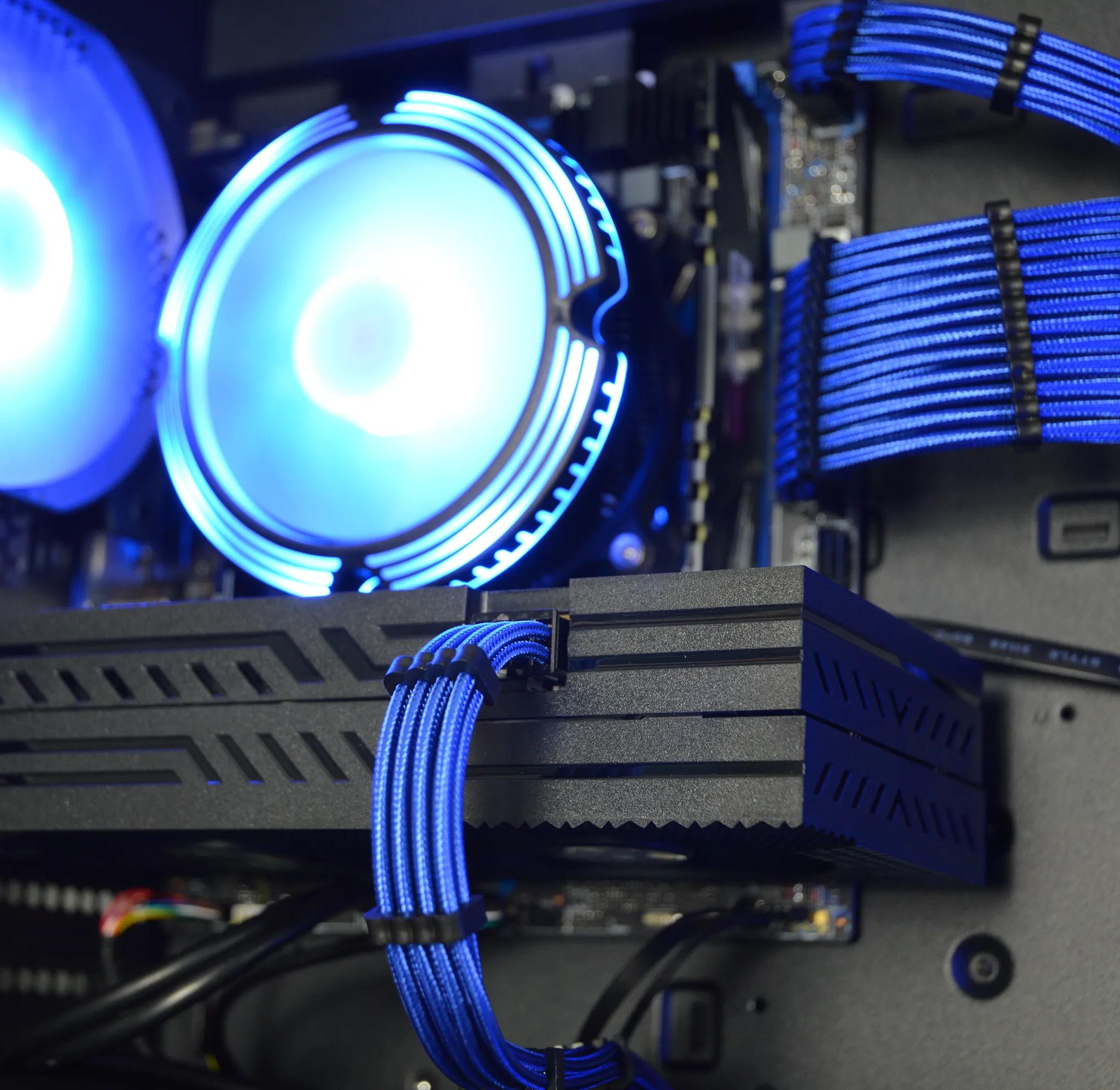 🔵⚫️| RX 580 8GB | INTEL XEON E5 2670 V3 | 16GB RAM | 512GB SSD + 1TB HDD | Midnight Cobalt |