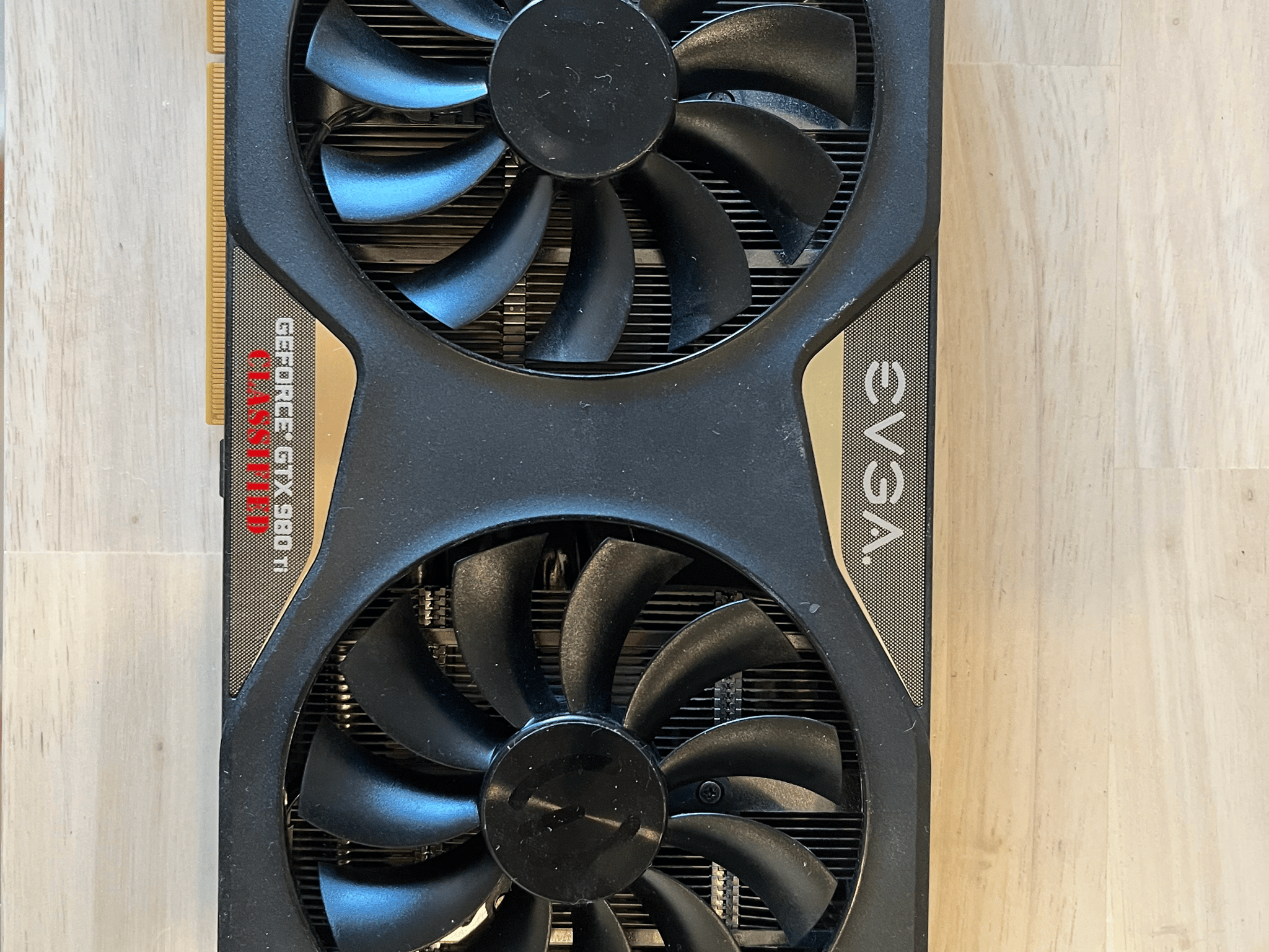 EVGA Classified 980 Ti 6 GB MISSING BOX AND MANUELS