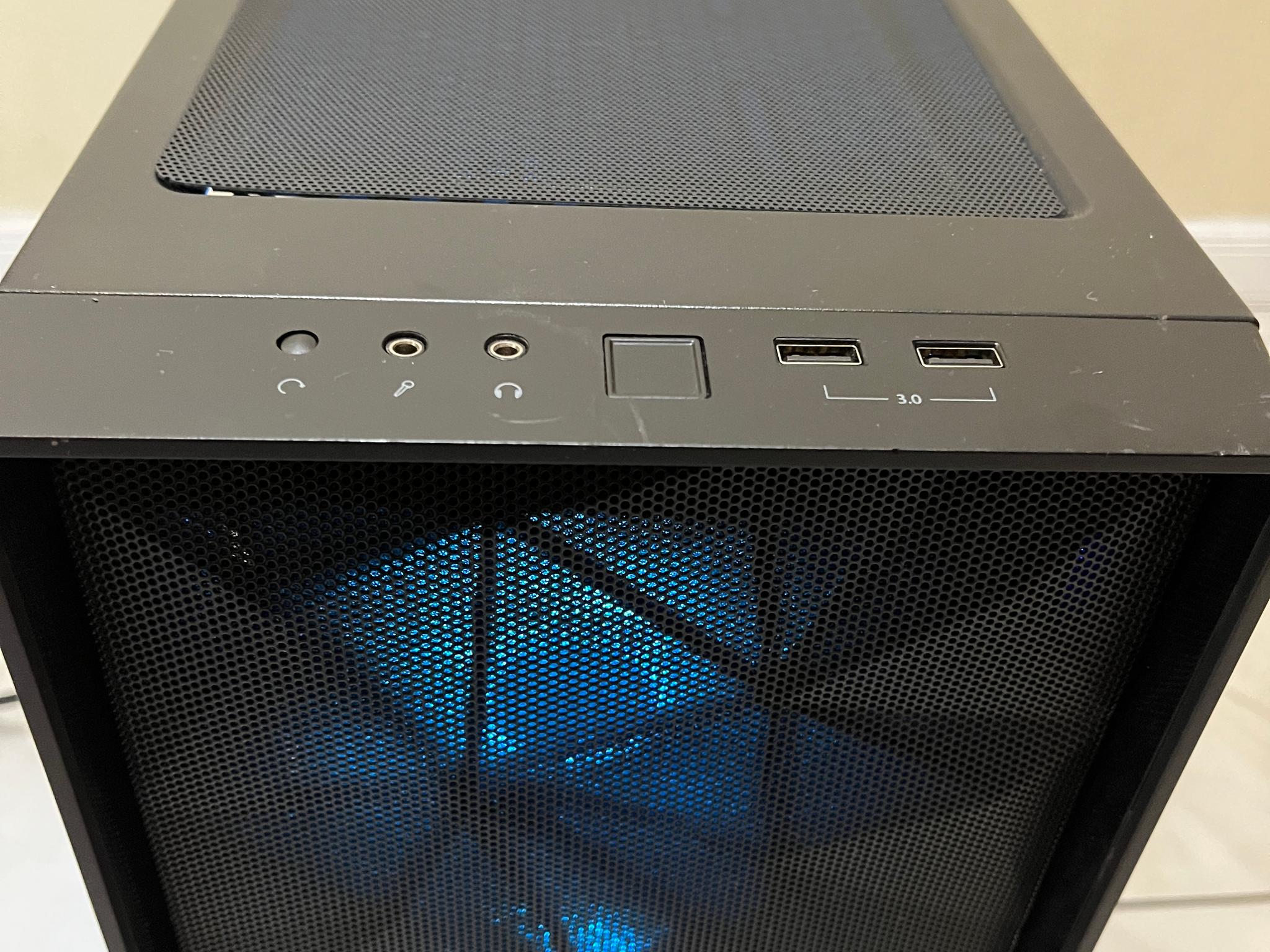 🟢🔥 Budget Gaming PC – RGB Case w/ Remote - Intel i5-4440, AMD RX 580, 1 TB Storage & 12 GB RAM 🖥️🔵