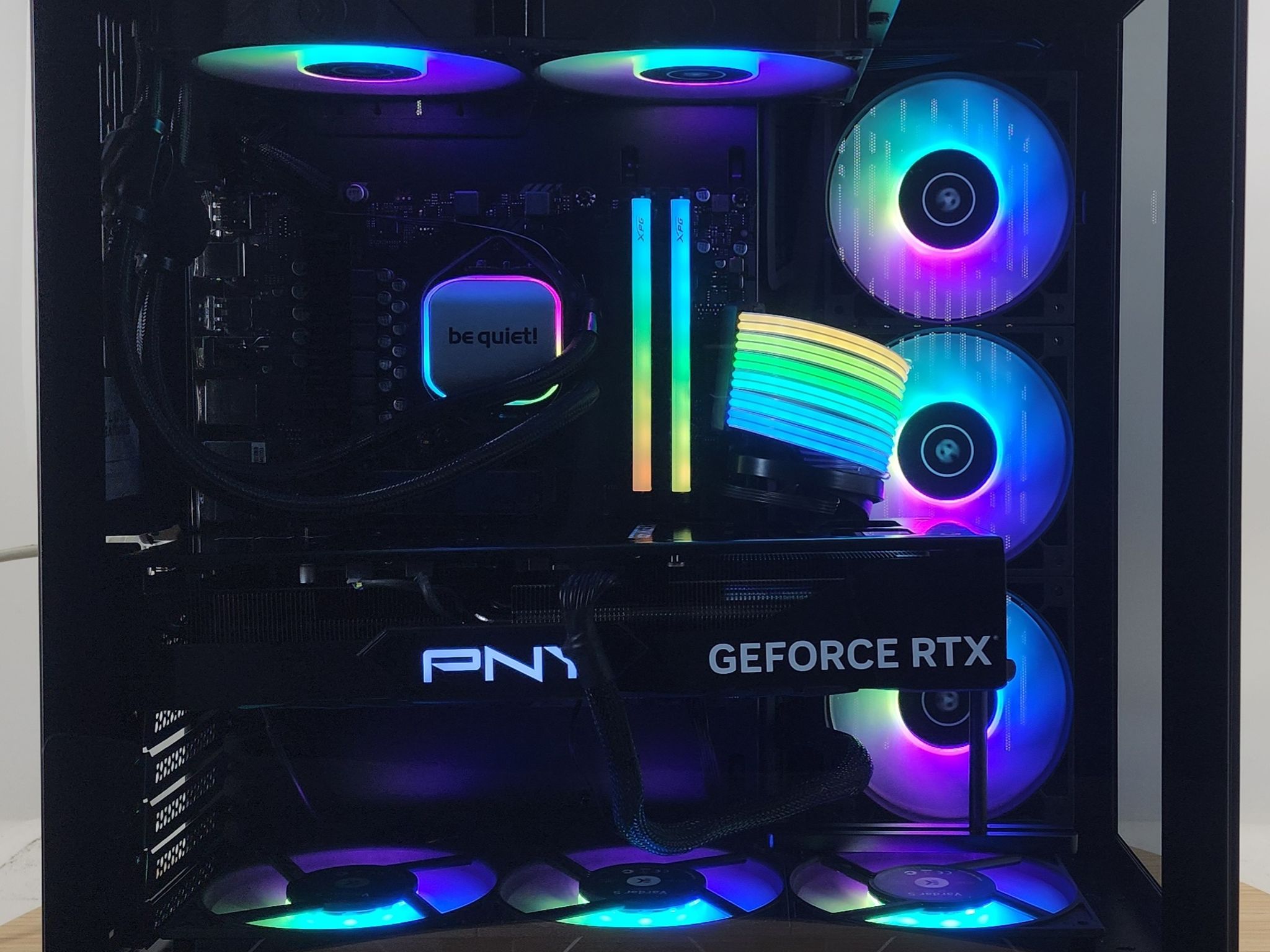 Gaming PC Ryzen 7 9800X3D 32GB RAM 1TB SSD RTX 4080 SUPER 16GB Win11 Computer
