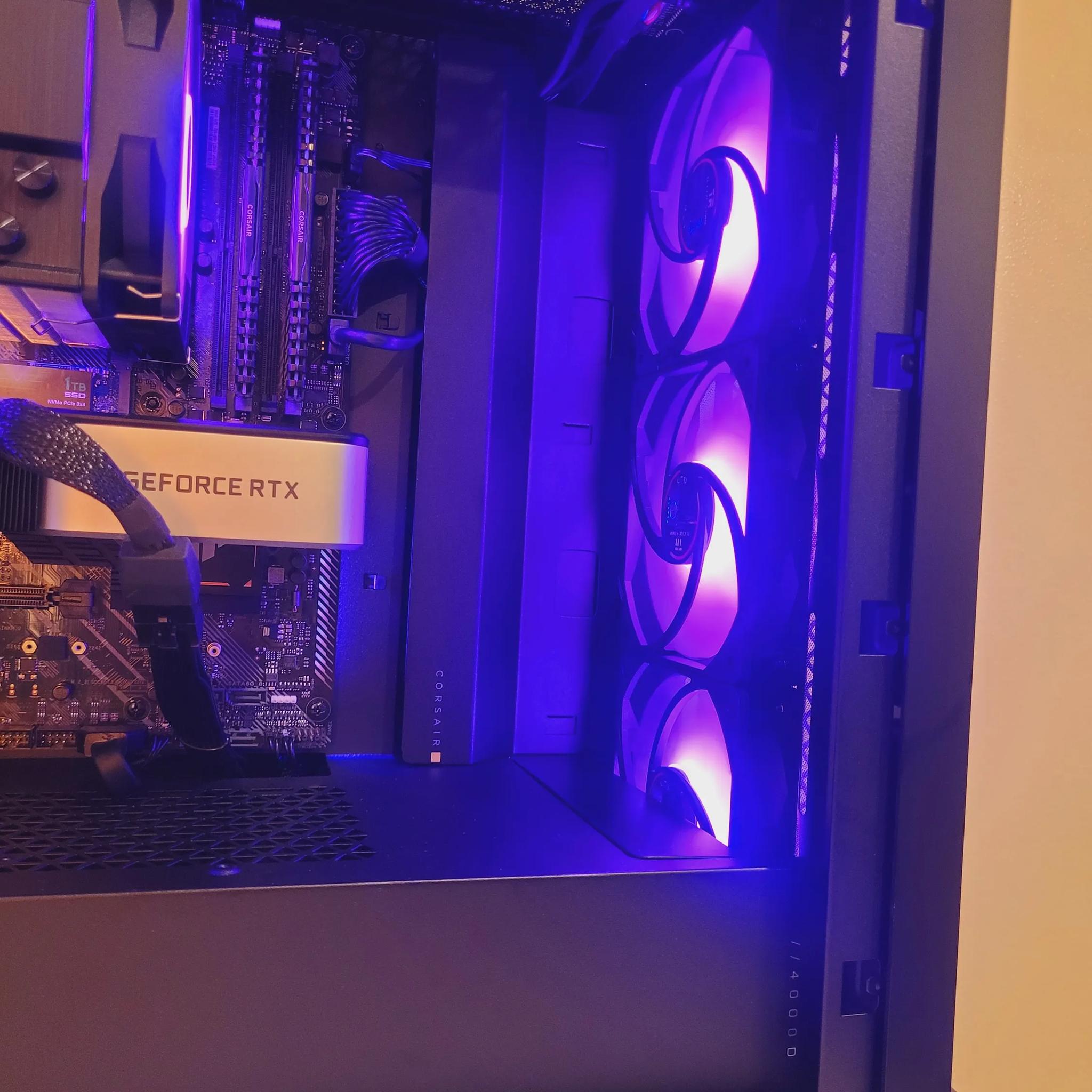 Wifi RTX Gaming PC | Ryzen 5 5600 | RTX 3060ti 8GB | 32GB DDR4 | 1TB SSD Gaming 1080p Gaming PC