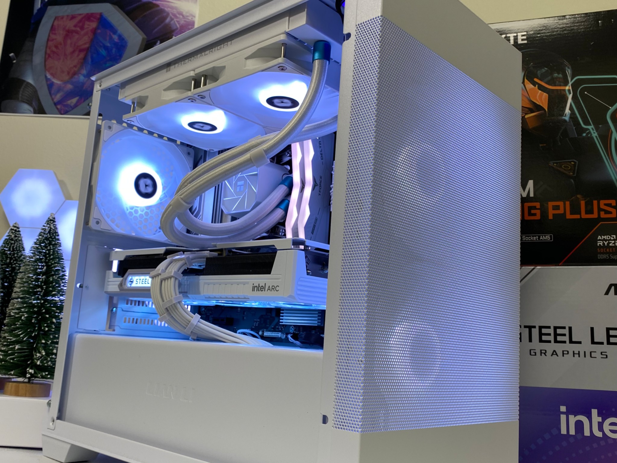 ❄️ "Frost Vortex" Gaming PC – Power and Style Combined! ❄️