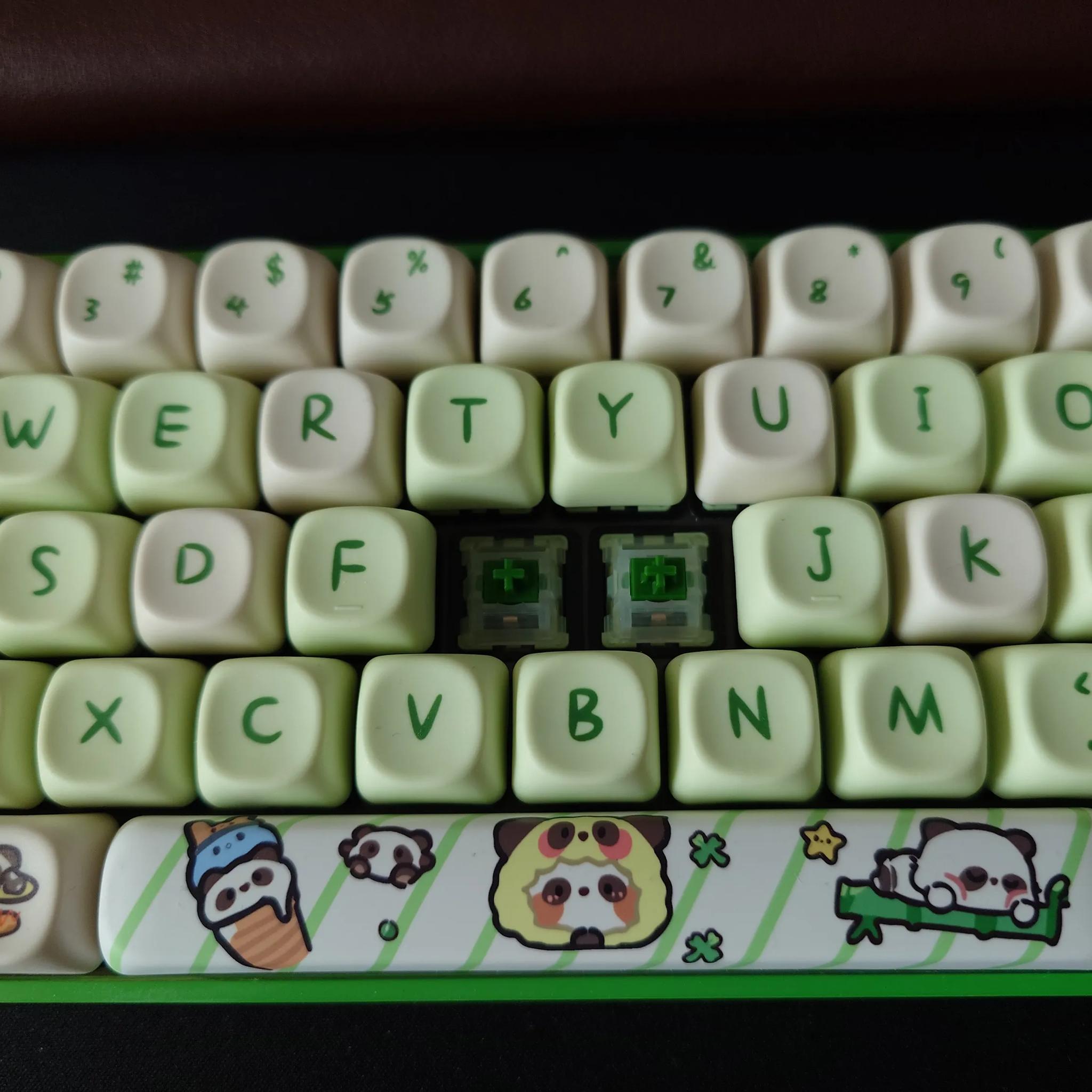 Matcha Panda: 65% Custom Keyboard