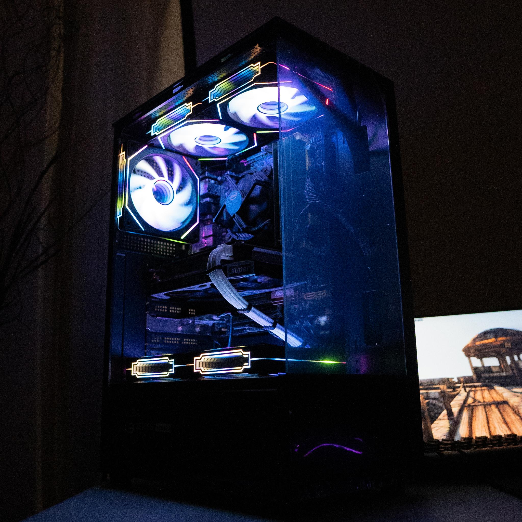 🌃🍬 | GTX 1650 SUPER | INTEL i7 4790K | 16GB RAM | 1TB | Night Candy 2.0