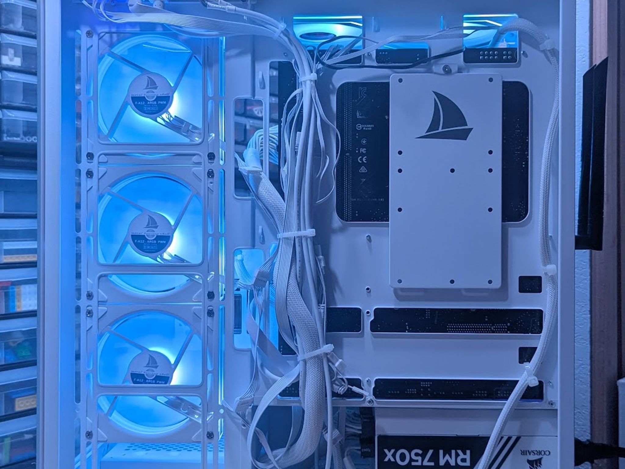 The Glacial | Intel i5 11600KF | Gigabyte Vision 3080 10GB | 32GB DDR4-3600 TEAMGROUP | 1TB NVMe SSD