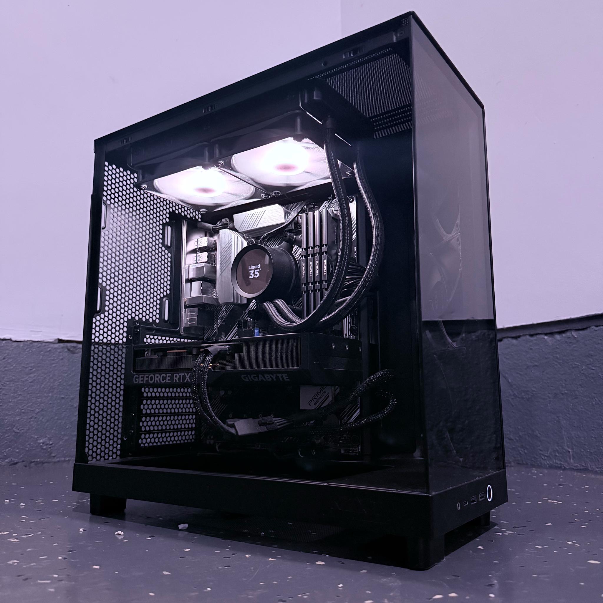 🌕"Lunar Phantom "⚫️| 4k Gaming | Ryzen 9 5950X | RTX 4070 Ti | 48GB  Ram | 2TB NVMe Storage