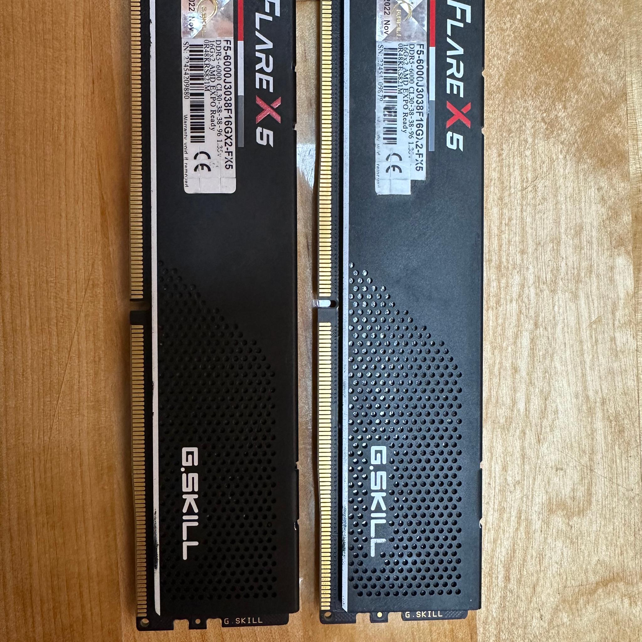 G.skill Flare X5 6000mhz CL30 32gb (2x16GB)
