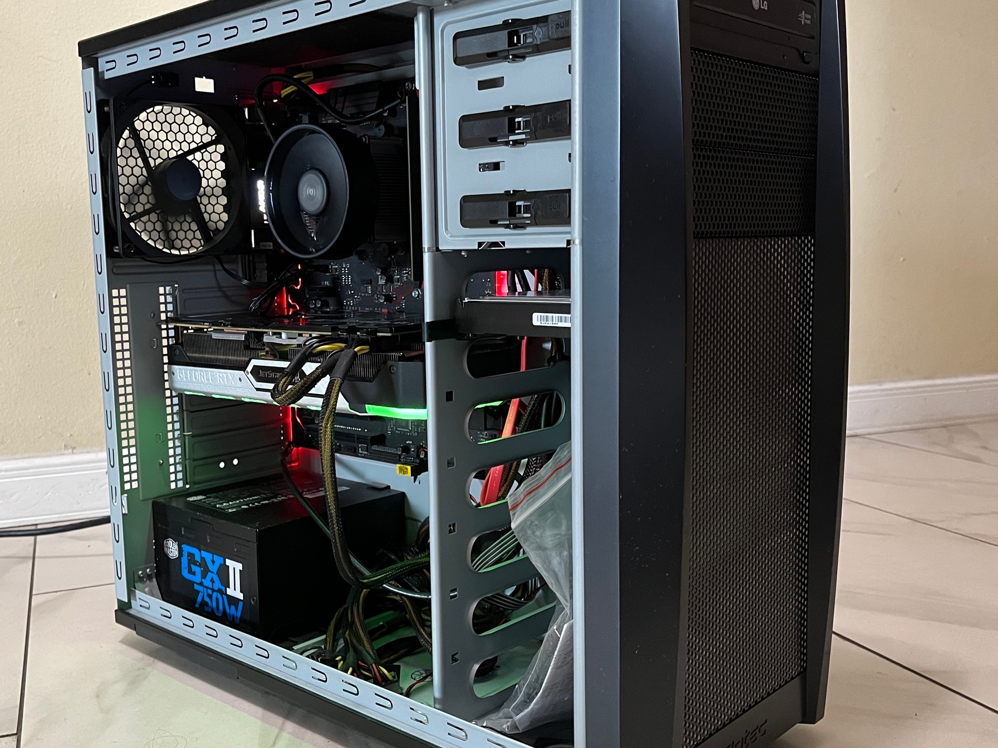 🟠🔥NVIDIA RTX 2070 Super, Ryzen 5 3600, 16GB RAM, 1 TB Storage, High Performance Gaming PC 🖥️🔥