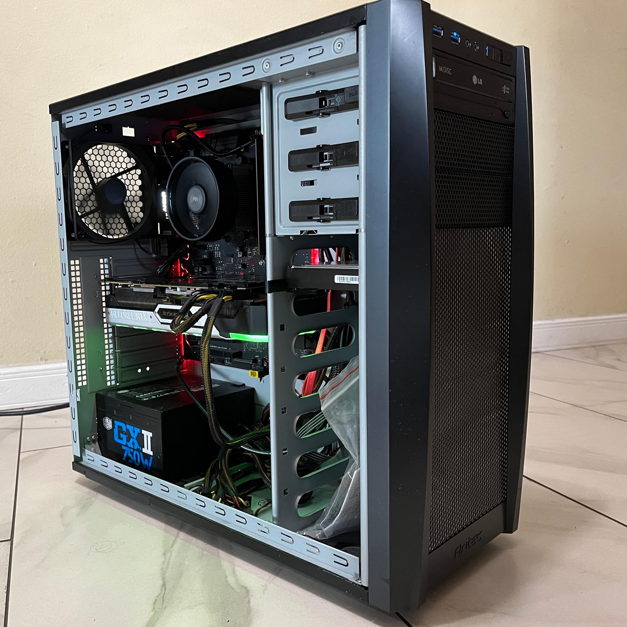 Pc Build Rtx 2070 Ryzen 3600 ゲーミングPC フルセット Ryzen 5-3600