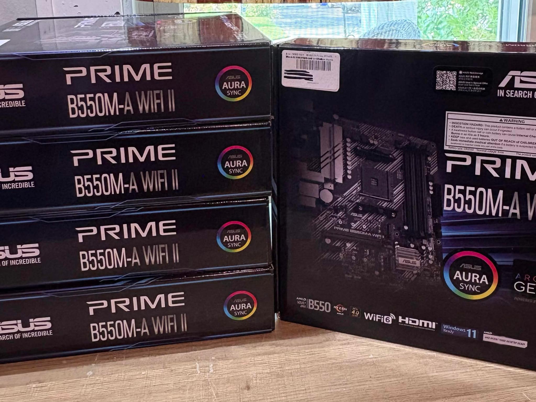 ASUS Prime B550M-A WIFI II (NEW IN BOX)