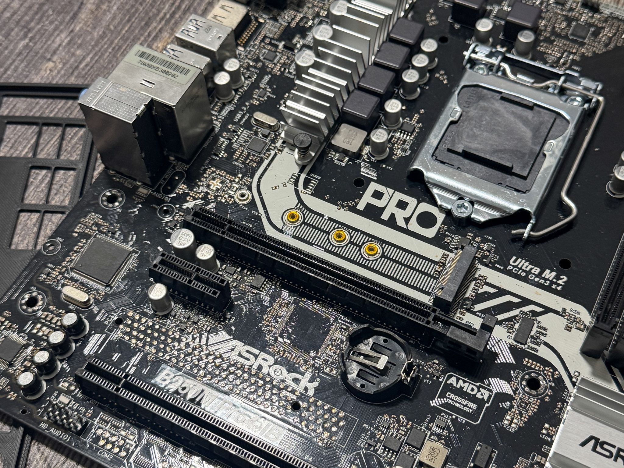 *FOR PARTS ONLY* ASROCK B250M PRO4-IB LGA1151 MOTHERBOARD