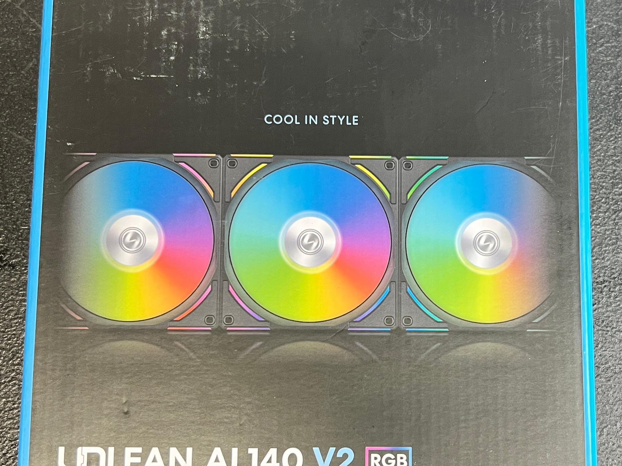 Lian Li AL140 V2 RGB Fan New in sealed box