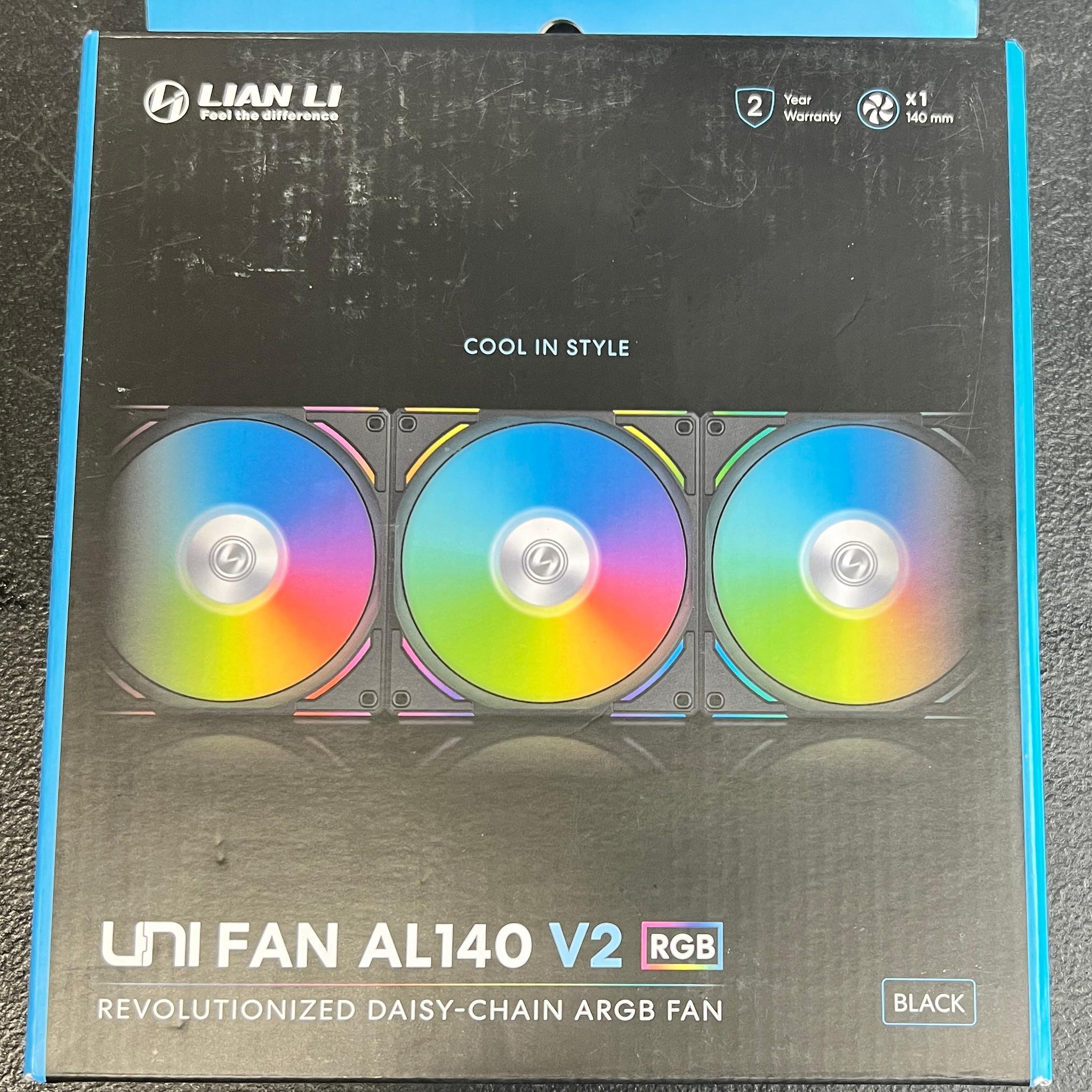 Lian Li AL140 V2 RGB Fan New in sealed box