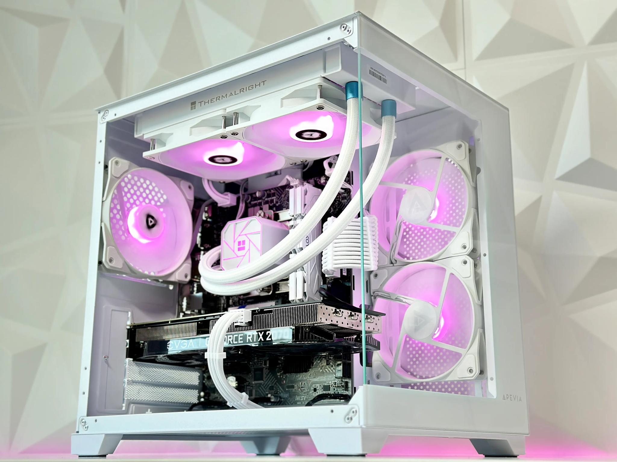 🐻‍❄️⛰️||Liquid Cooled Gaming PC❄️Nvidia RTX 2070 8GB❄️AMD Ryzen 5 3500X❄️16GB DDR4❄️512GB NVME