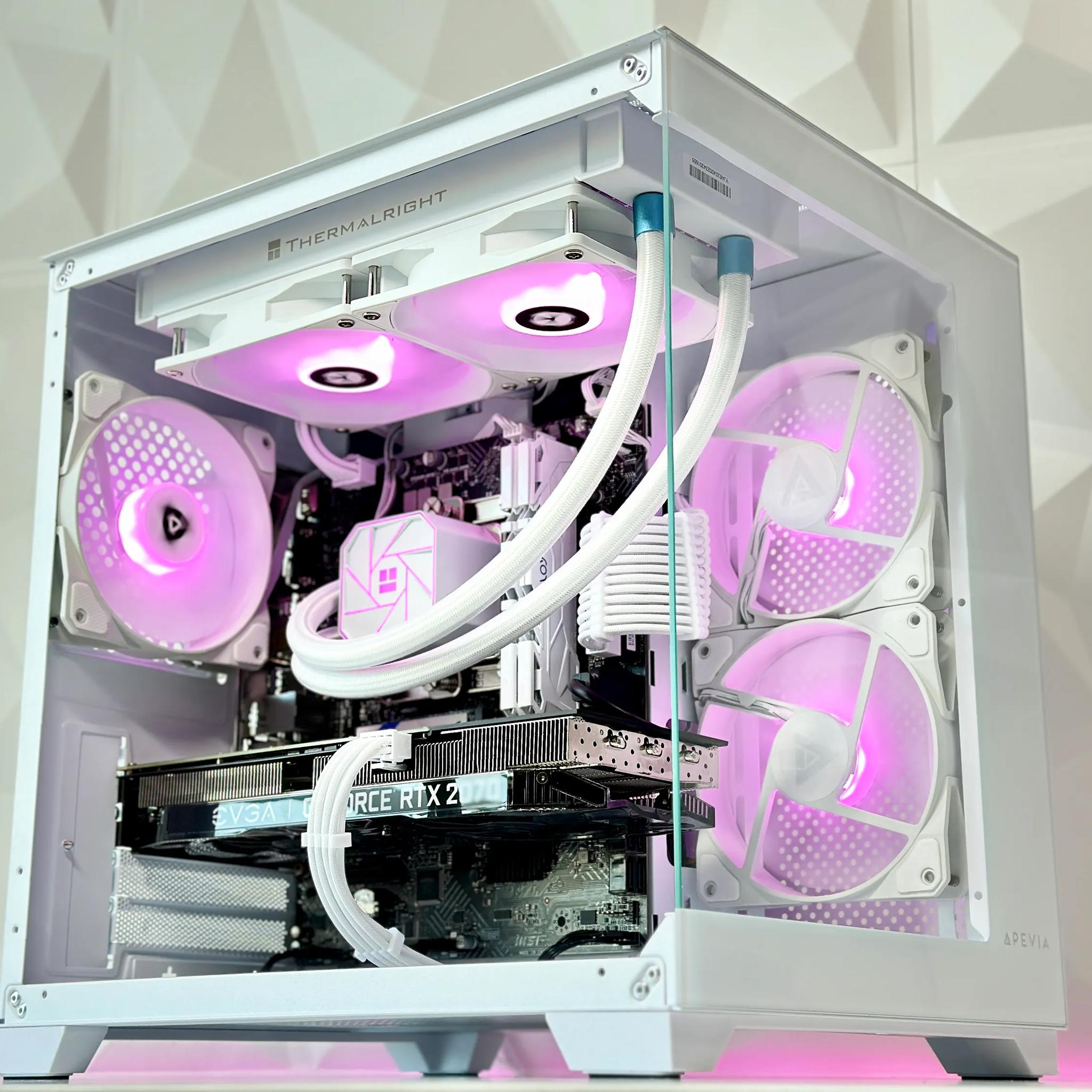 🐻‍❄️⛰️||Liquid Cooled Gaming PC❄️Nvidia RTX 2070 8GB❄️AMD Ryzen 5 3500X❄️16GB DDR4❄️512GB NVME