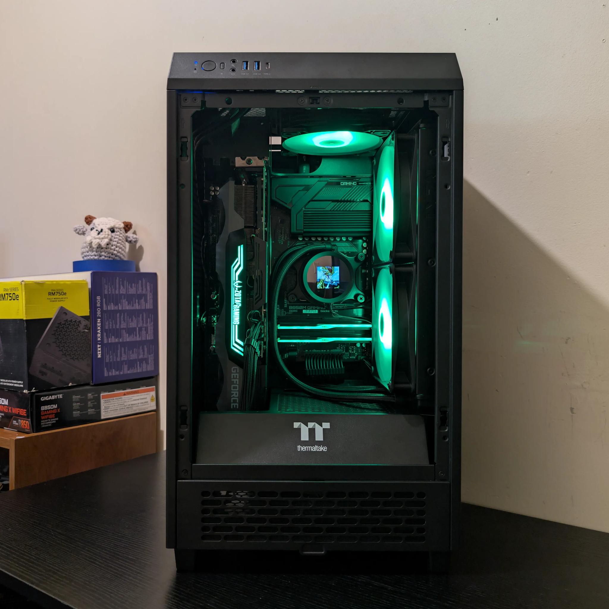 🔥1440p Gaming Beast | RTX 3080 12GB | Ryzen 9600X | 1TB SSD | 32GB RAM | WiFi 6 & Bluetooth ⬛🔥