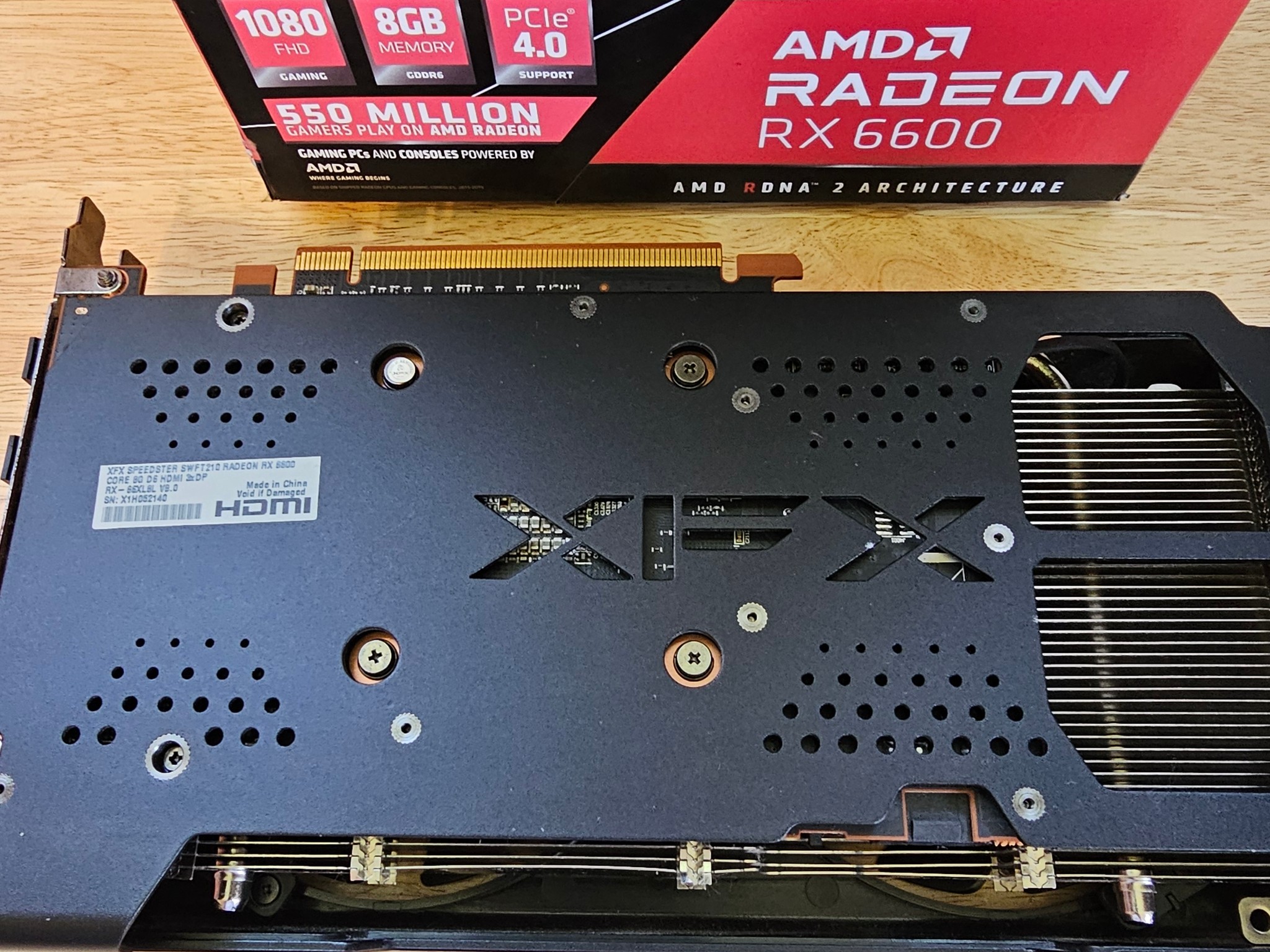 XFX Speedster SWFT 210 Radeon RX 6600