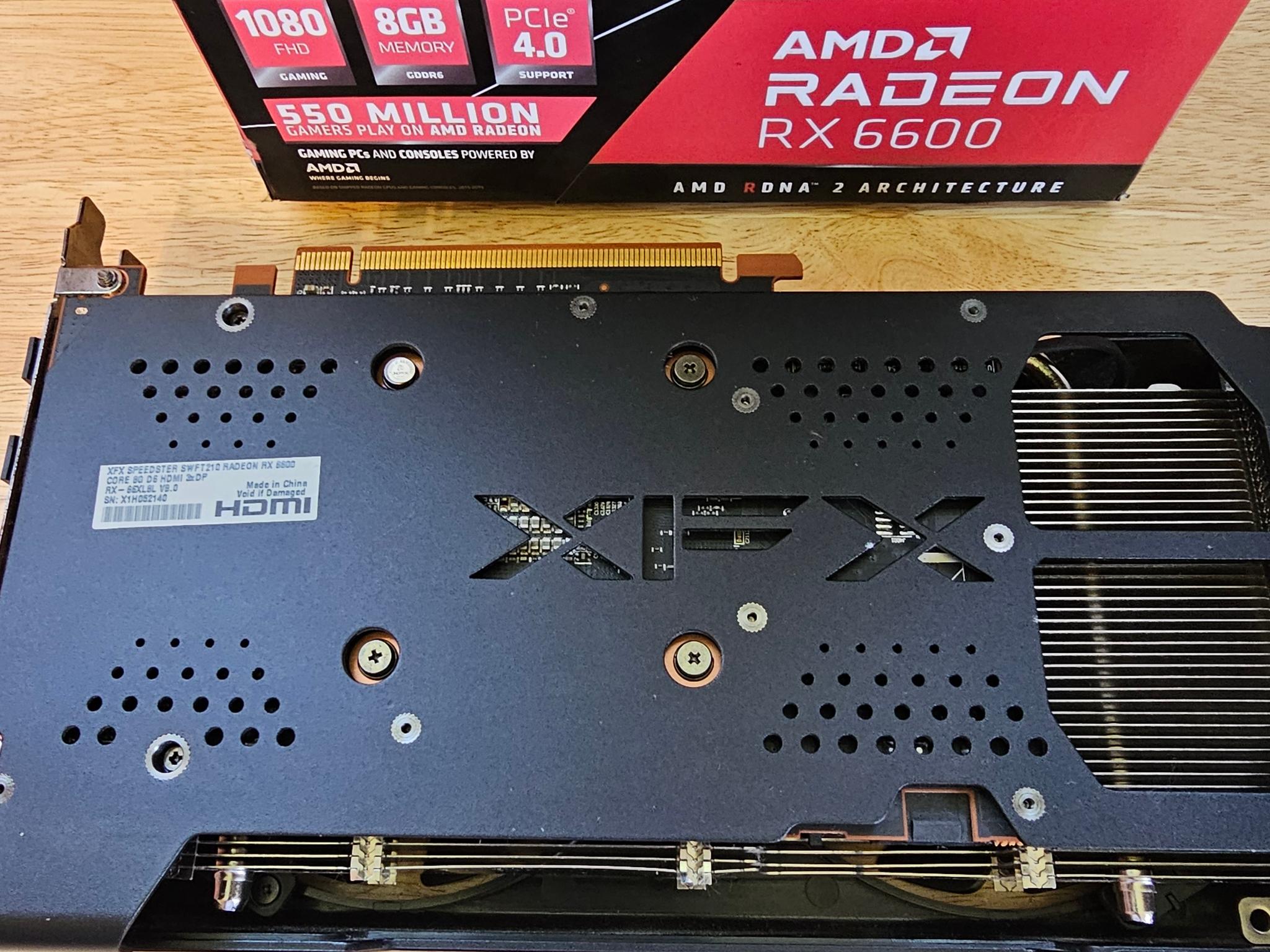 XFX Speedster SWFT 210 Radeon RX 6600 - Image 3
