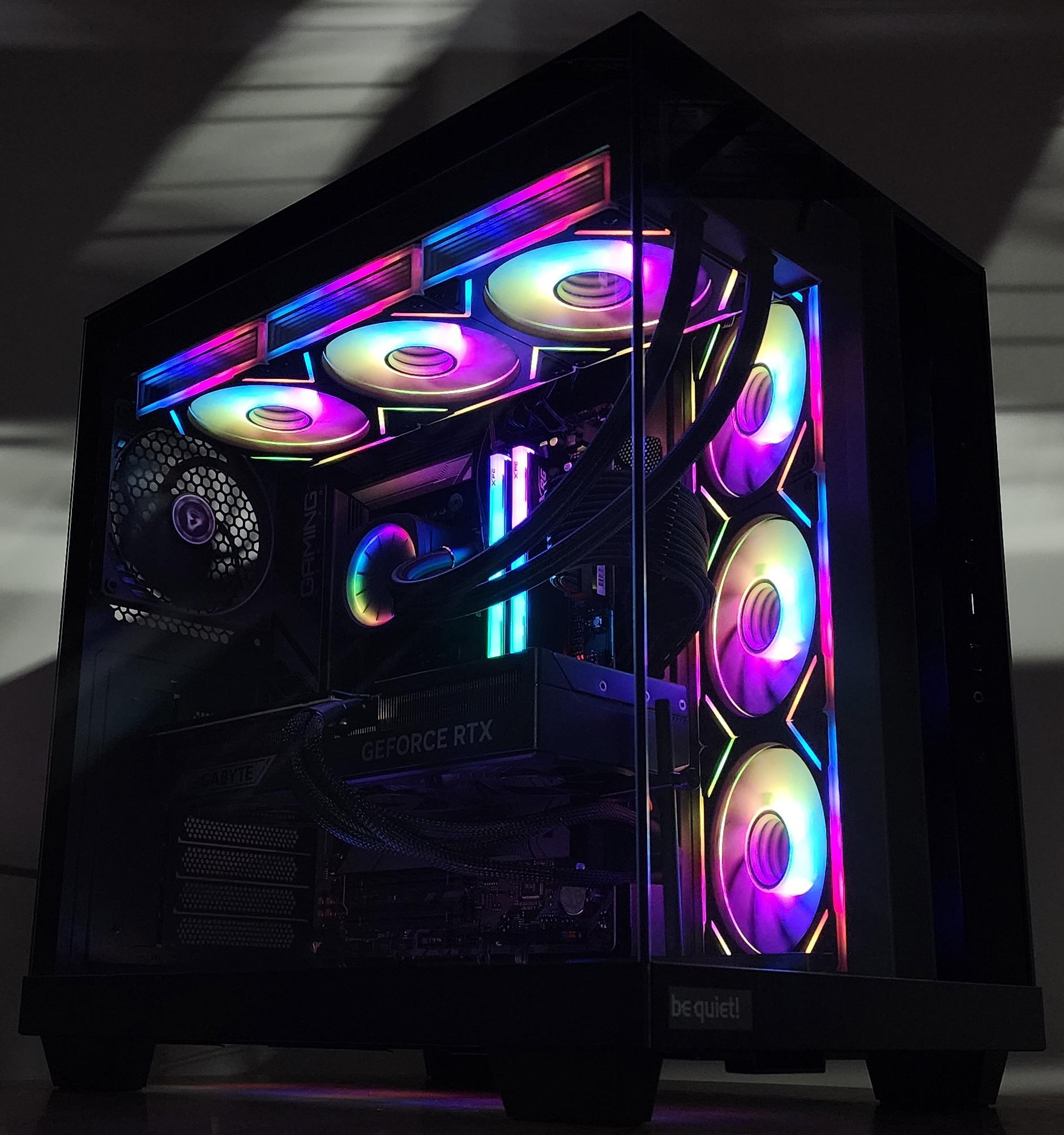 Gaming PC Ryzen 7 9850X3D 32GB RAM 1TB SSD RTX 5070 Ti 16GB Windows 11 Computer