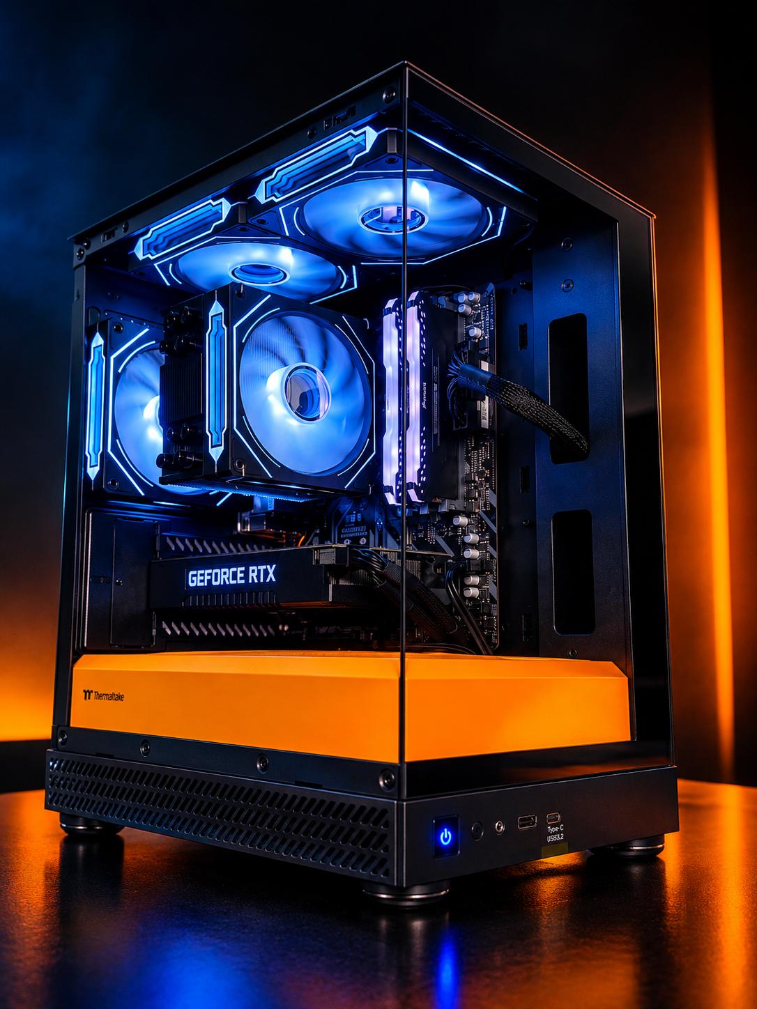 ❄️🔥 “Frostfire” — Custom Built Gaming PC | RTX 2060 | 2TB SSD | 16GB RAM