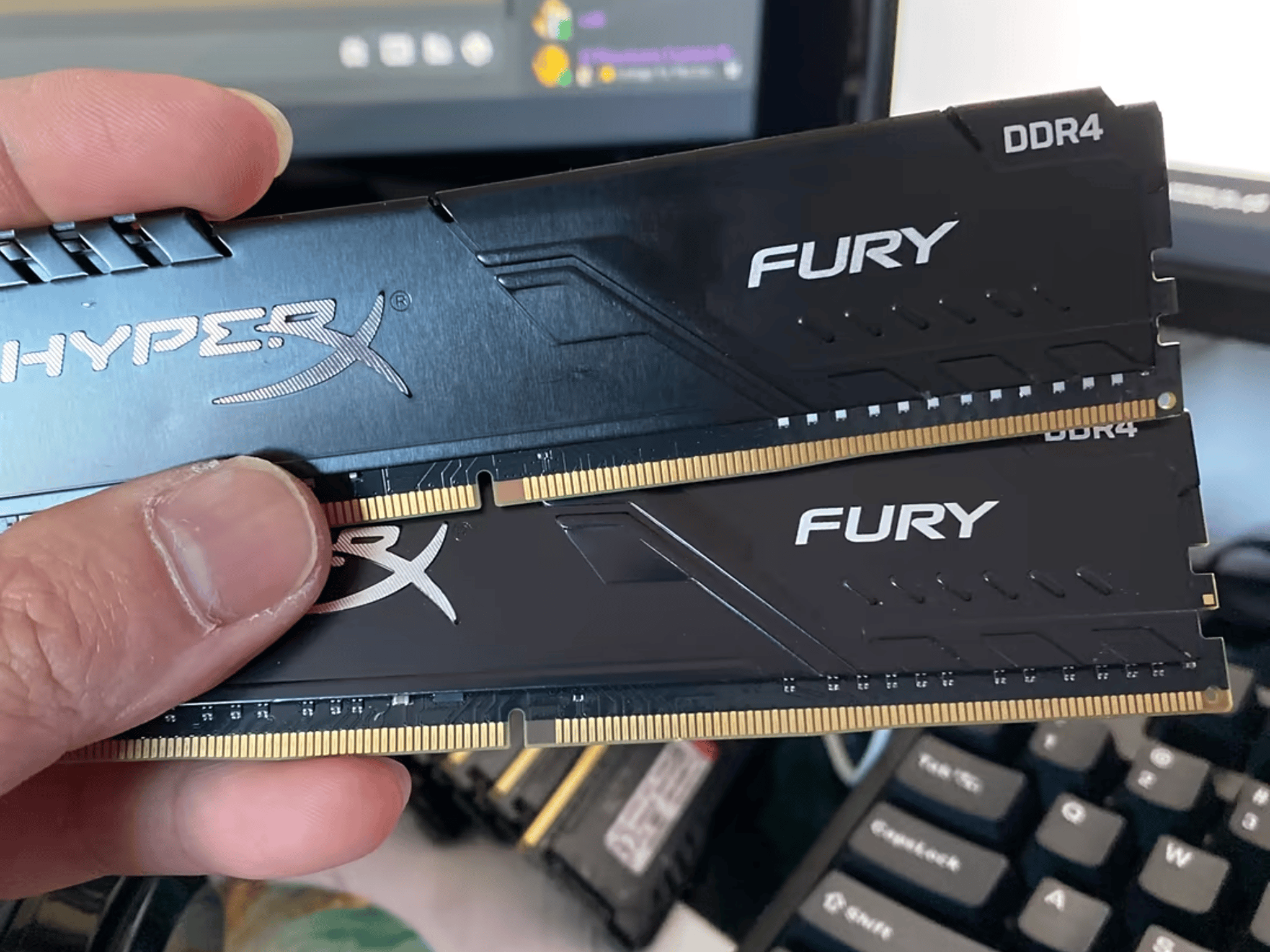HyperX Fury 8GB (2 x 4GB) 3200MHz CL16