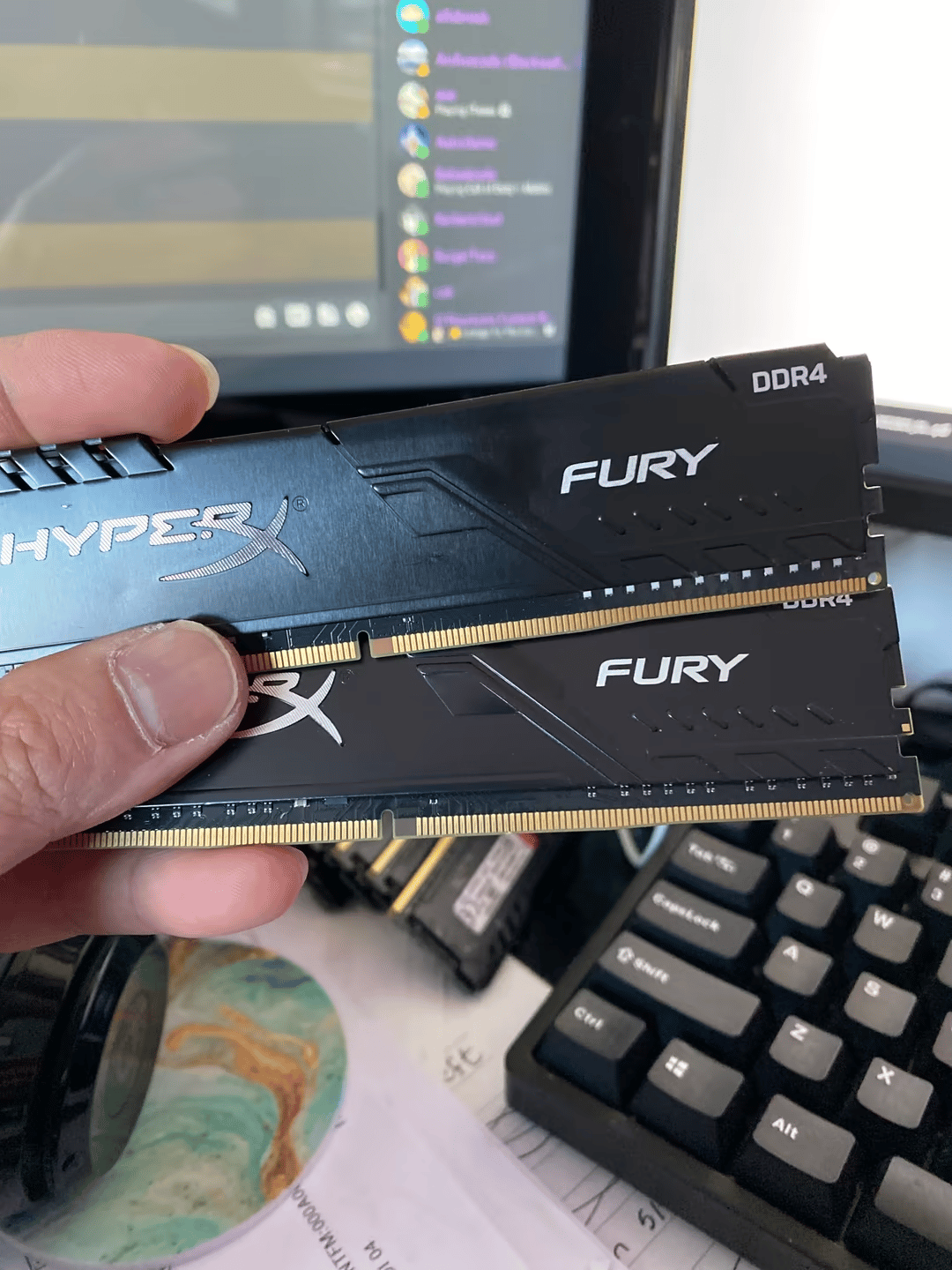 HyperX Fury 8GB (2 x 4GB) 3200MHz CL16