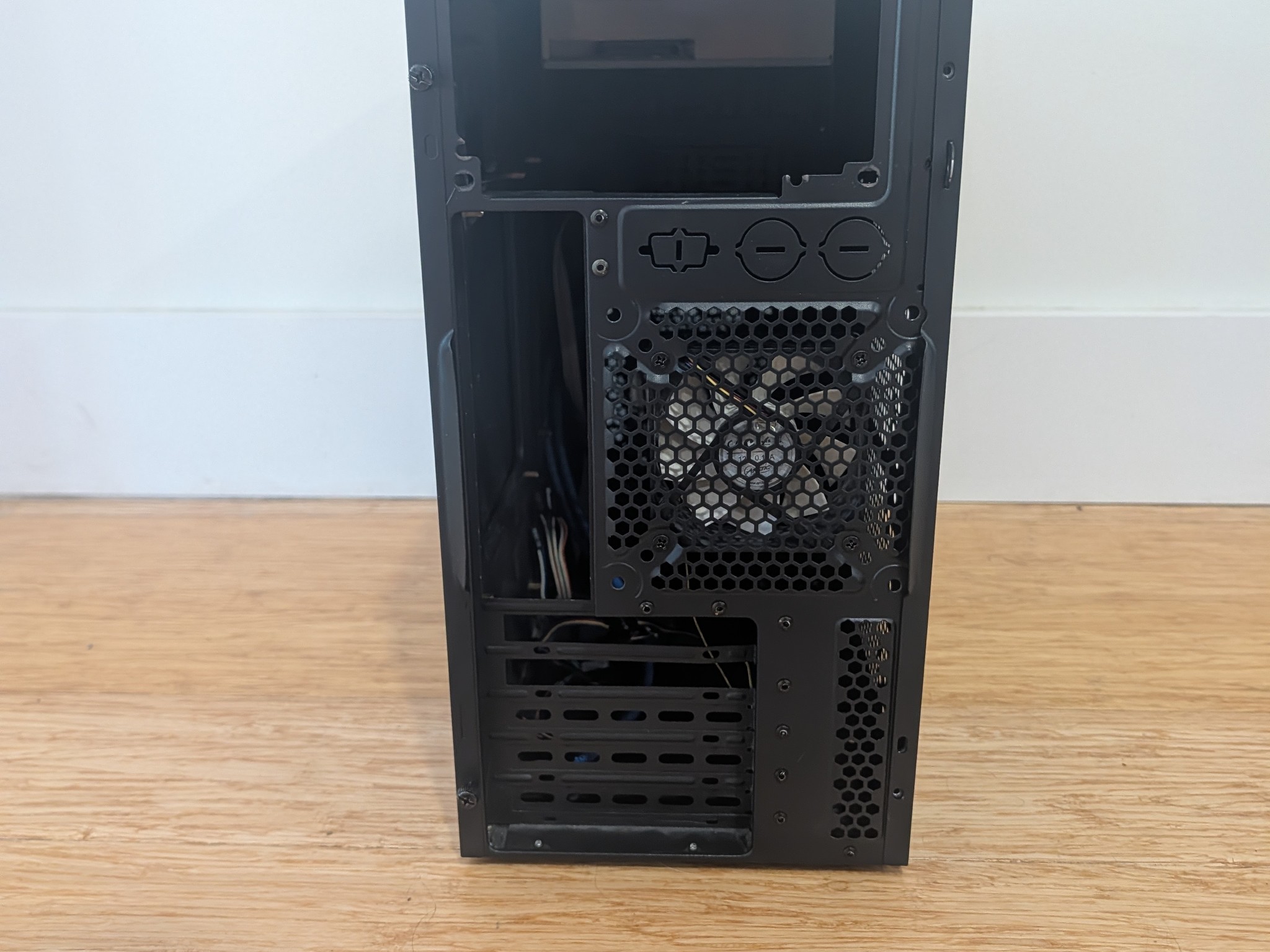 MATX Black PC Case