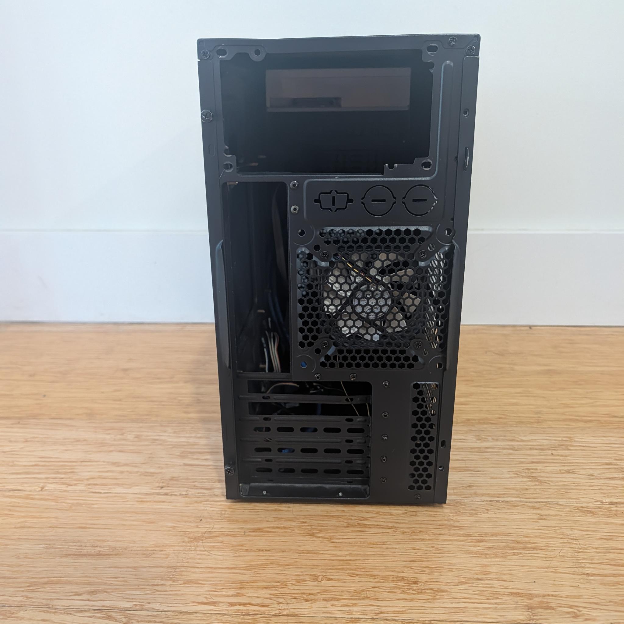 MATX Black PC Case