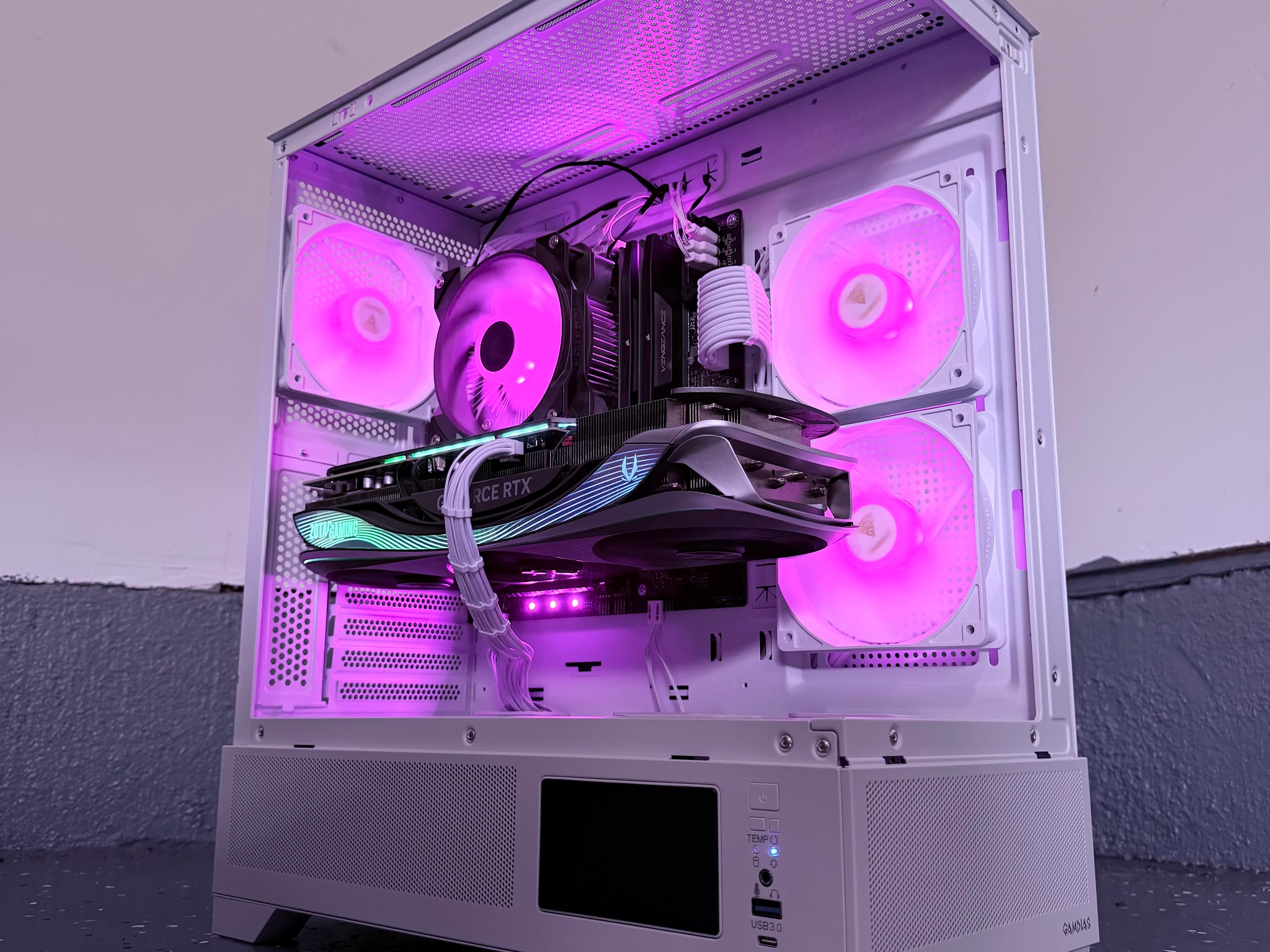 ❄️"Artic Tide "❄️| 4k Gaming | RTX 4070 Ti AMP Extreme  | i7 12700F | 32B DDR5 Ram | 1TB Storage