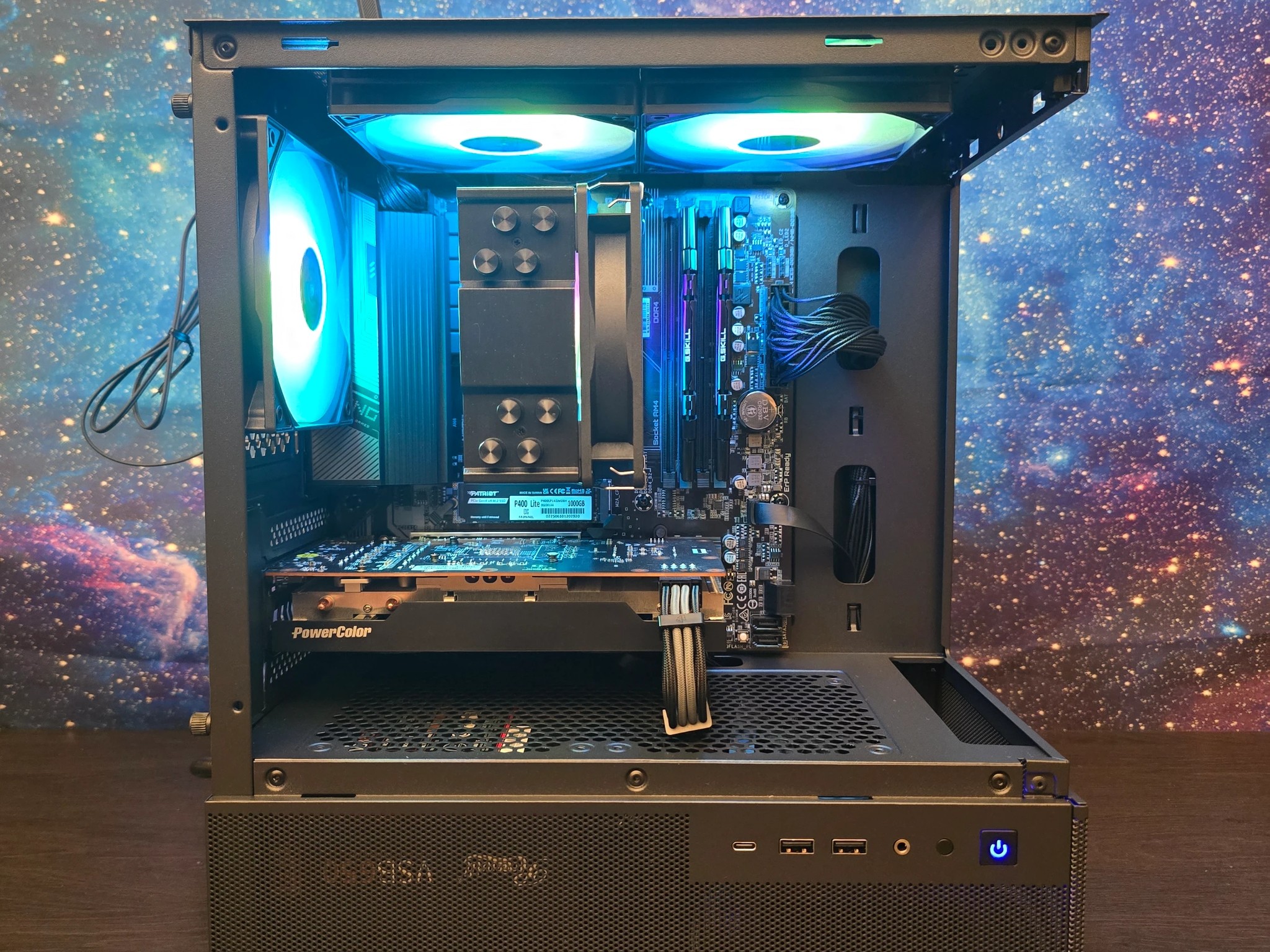 MID LEVEL 1080P PC | RX 6600 8GB | Ryzen 5 5500 | B550M | 16GB DDR4